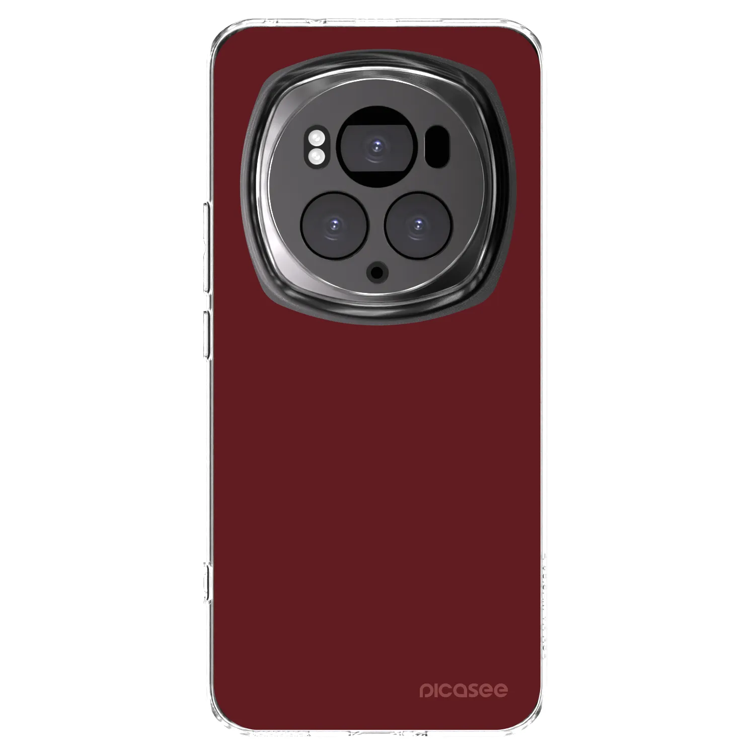 Picasee silikonski prozorni ovitek za Honor Magic6 Pro - Red Bliss
