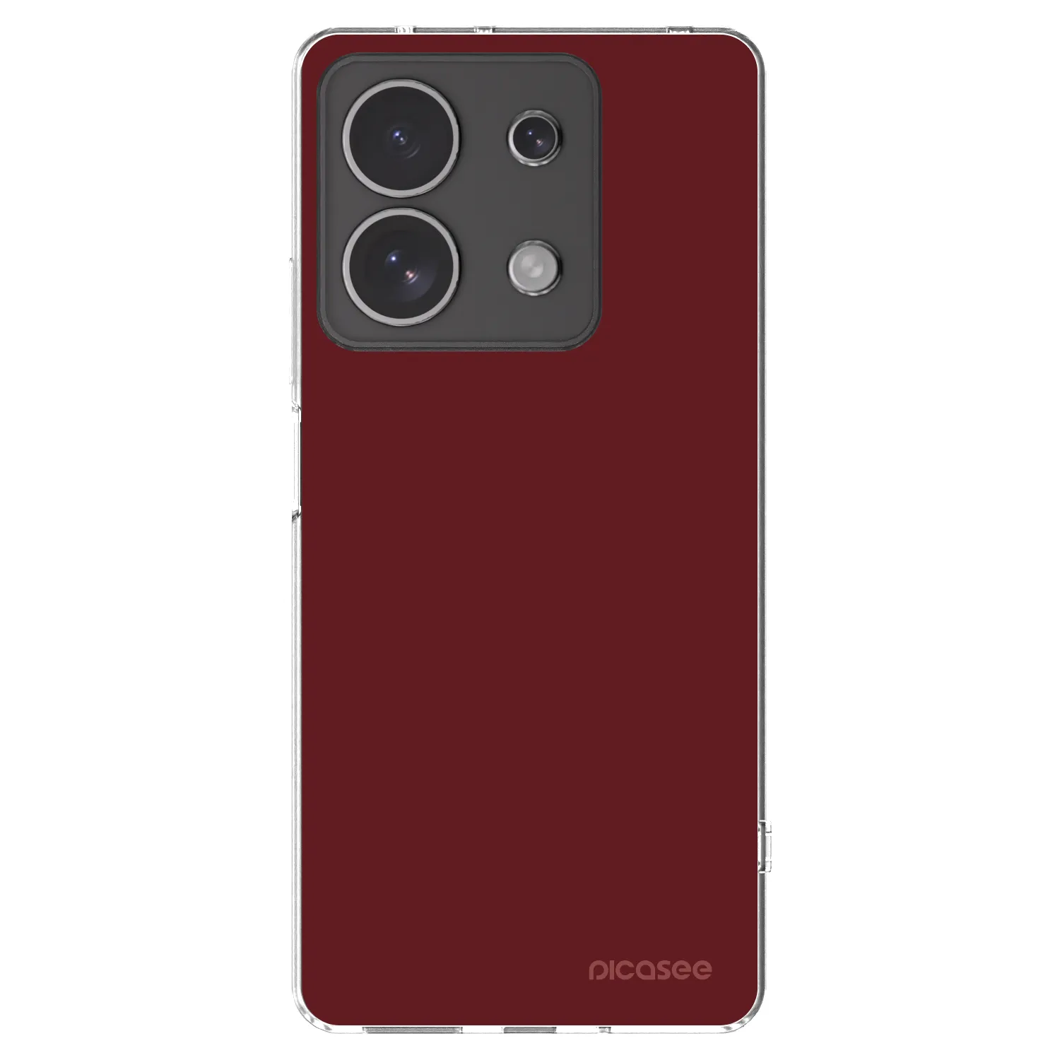 Picasee silikonski prozorni ovitek za Xiaomi Redmi Note 13 4G - Red Bliss