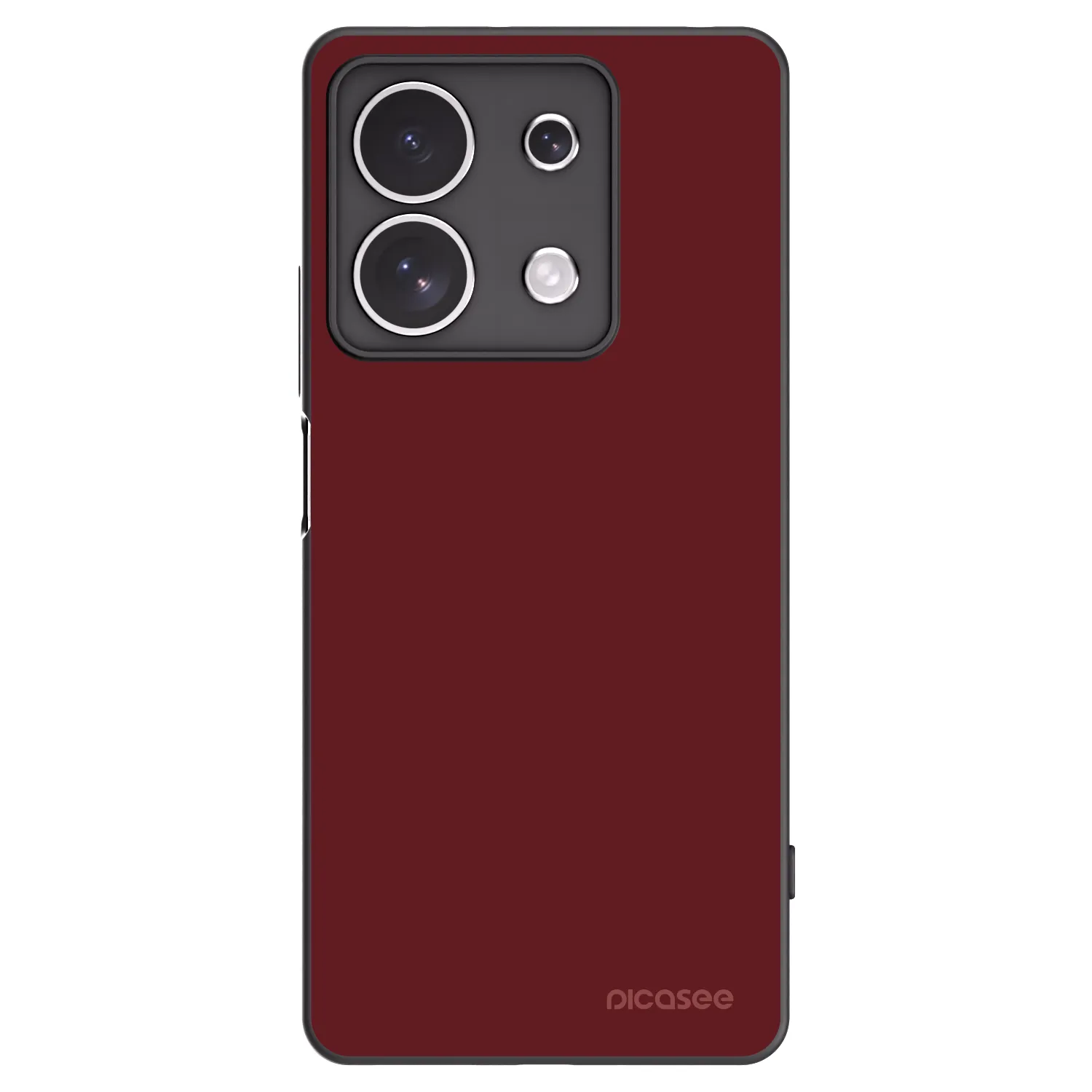 Picasee silikonski črni ovitek za Xiaomi Redmi Note 13 4G - Red Bliss