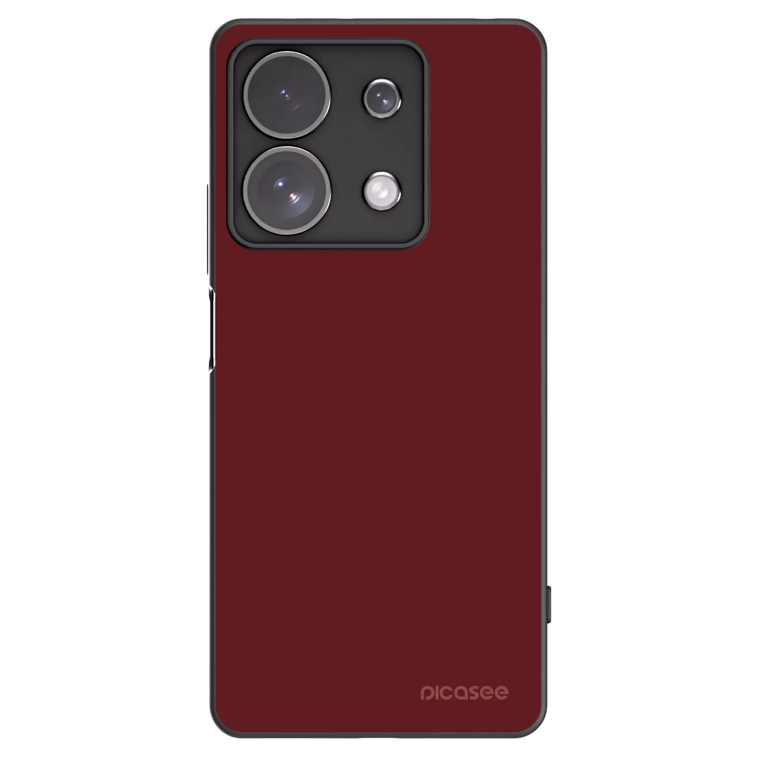 Picasee silikonski črni ovitek za Xiaomi Redmi Note 13 Pro 4G - Red Bliss