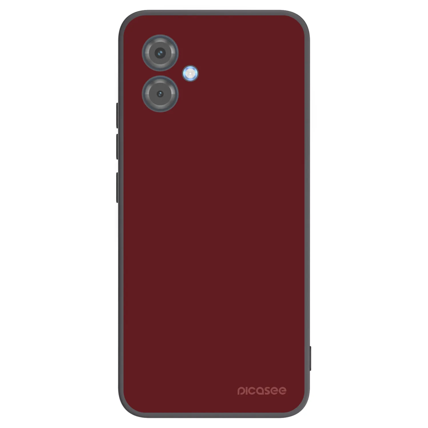 Picasee silikonski črni ovitek za Motorola Moto G14 - Red Bliss