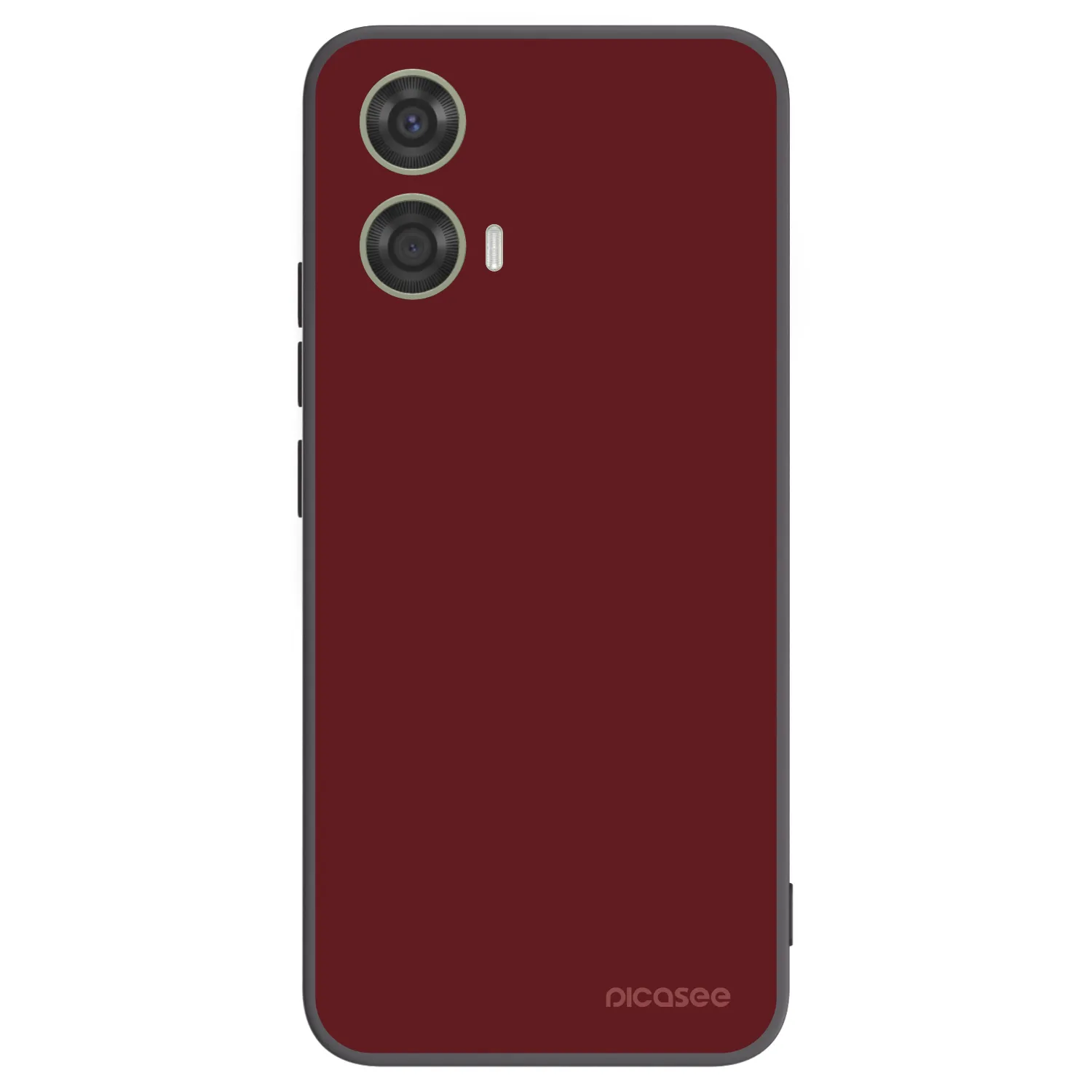 Picasee silikonski črni ovitek za Motorola Moto G24 - Red Bliss