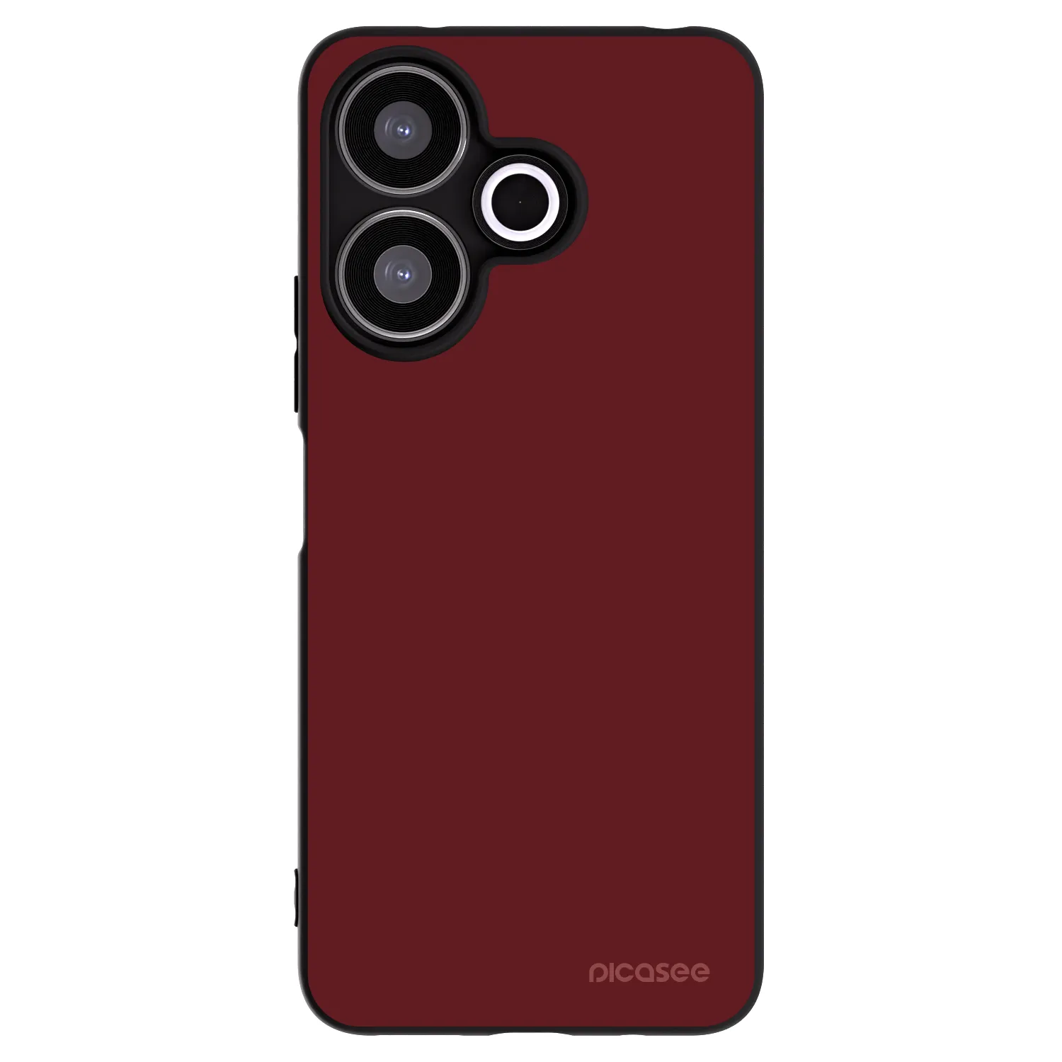 Picasee silikonski črni ovitek za Xiaomi Redmi 13 4G - Red Bliss
