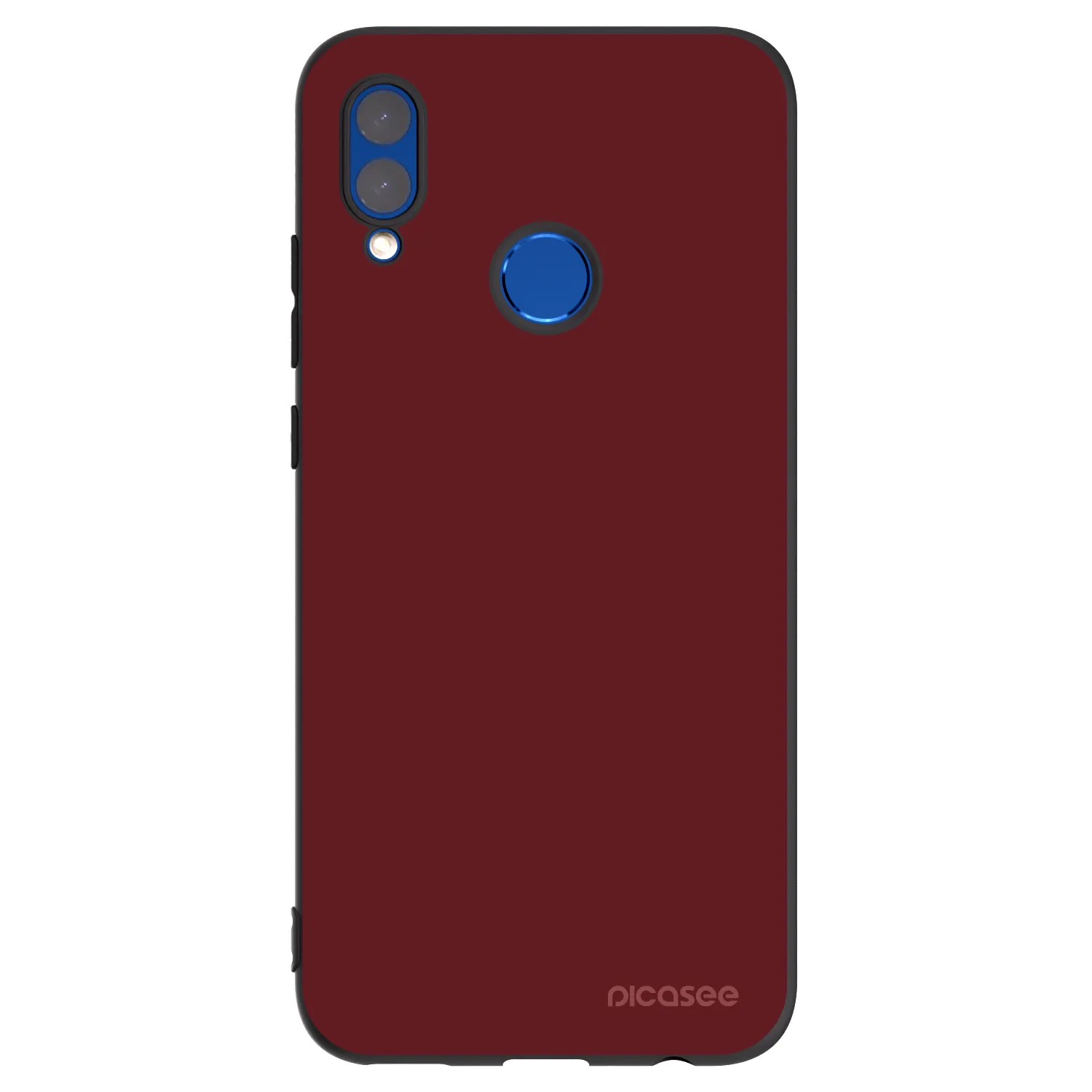 Picasee silikonski črni ovitek za Huawei P Smart 2019 - Red Bliss