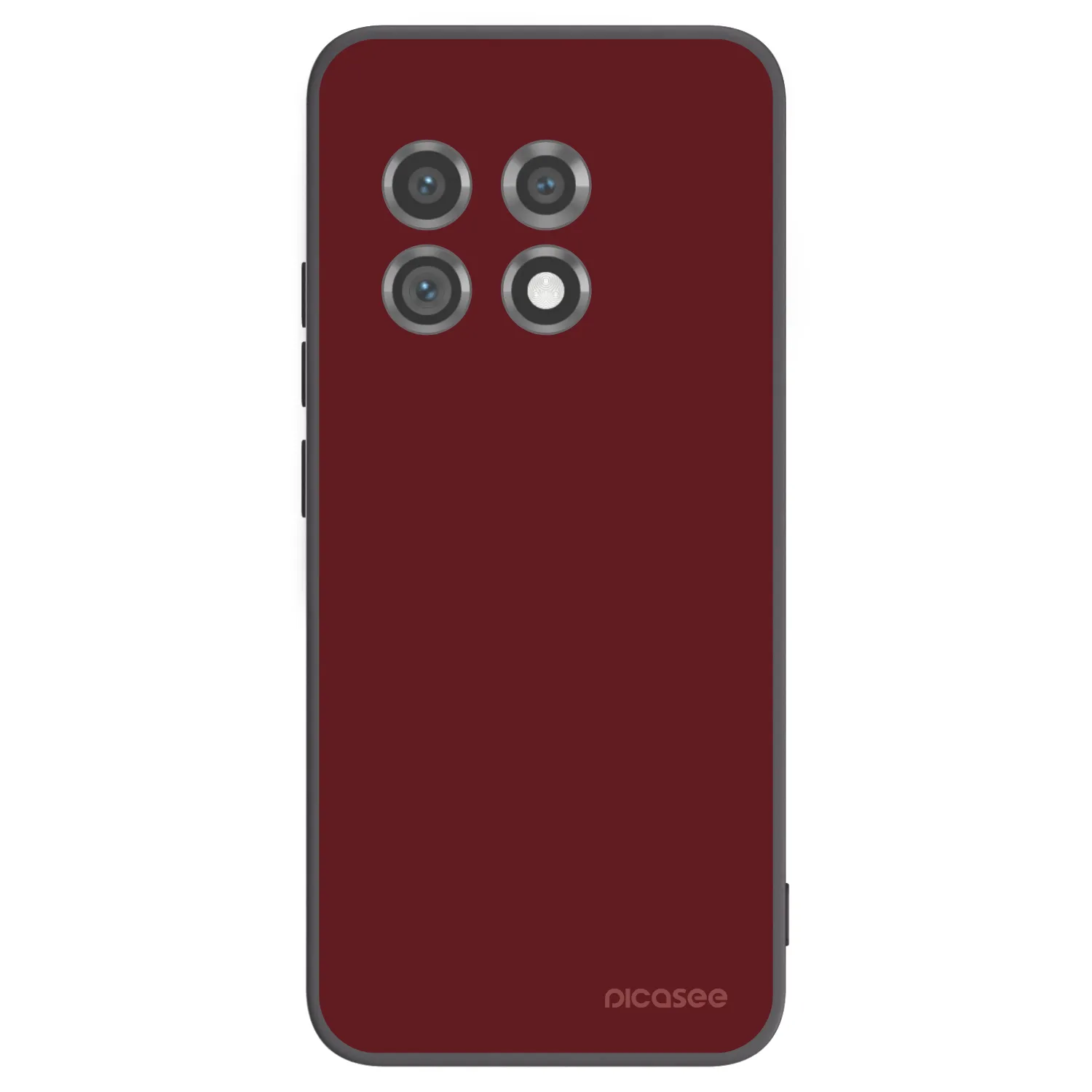 Picasee silikonski črni ovitek za OnePlus 11 5G - Red Bliss