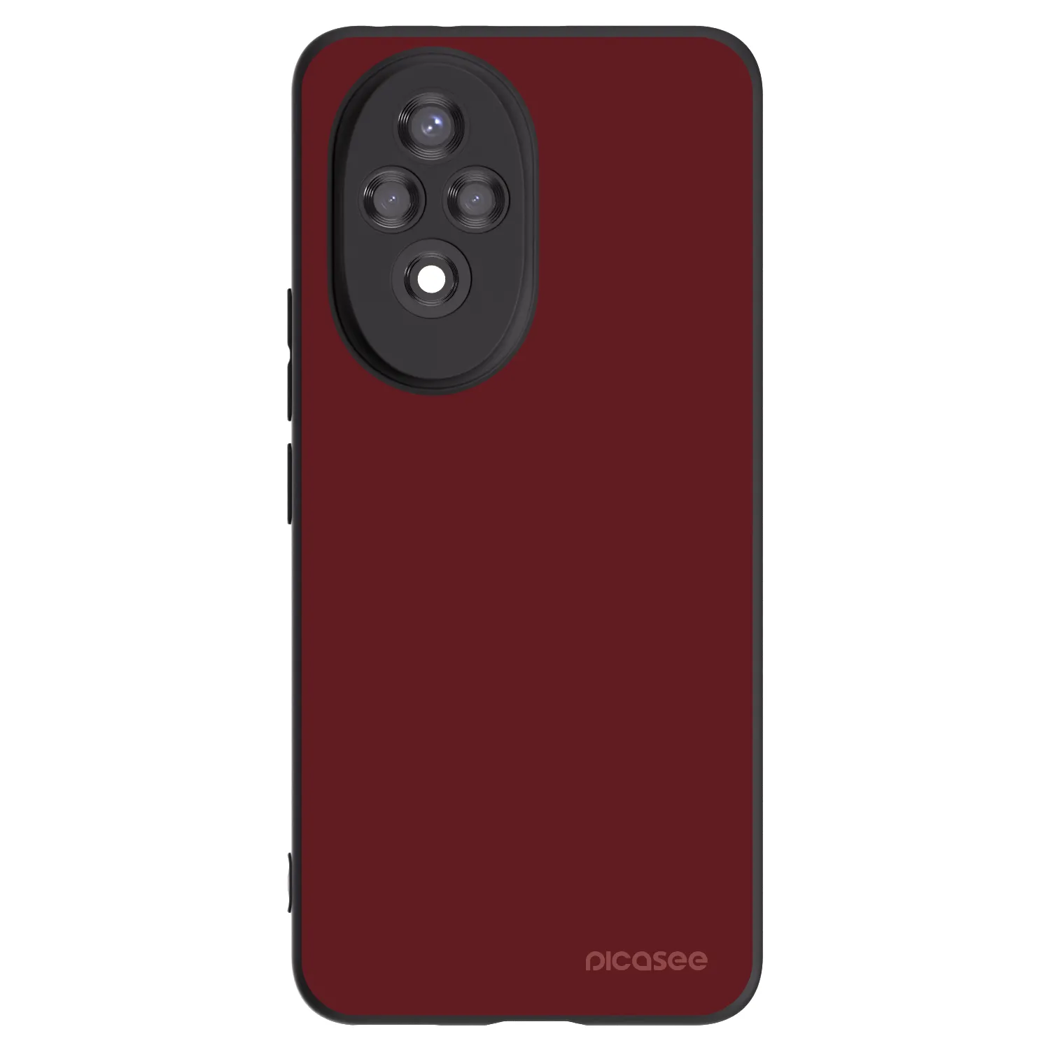 Picasee silikonski črni ovitek za Honor 200 Pro 5G - Red Bliss