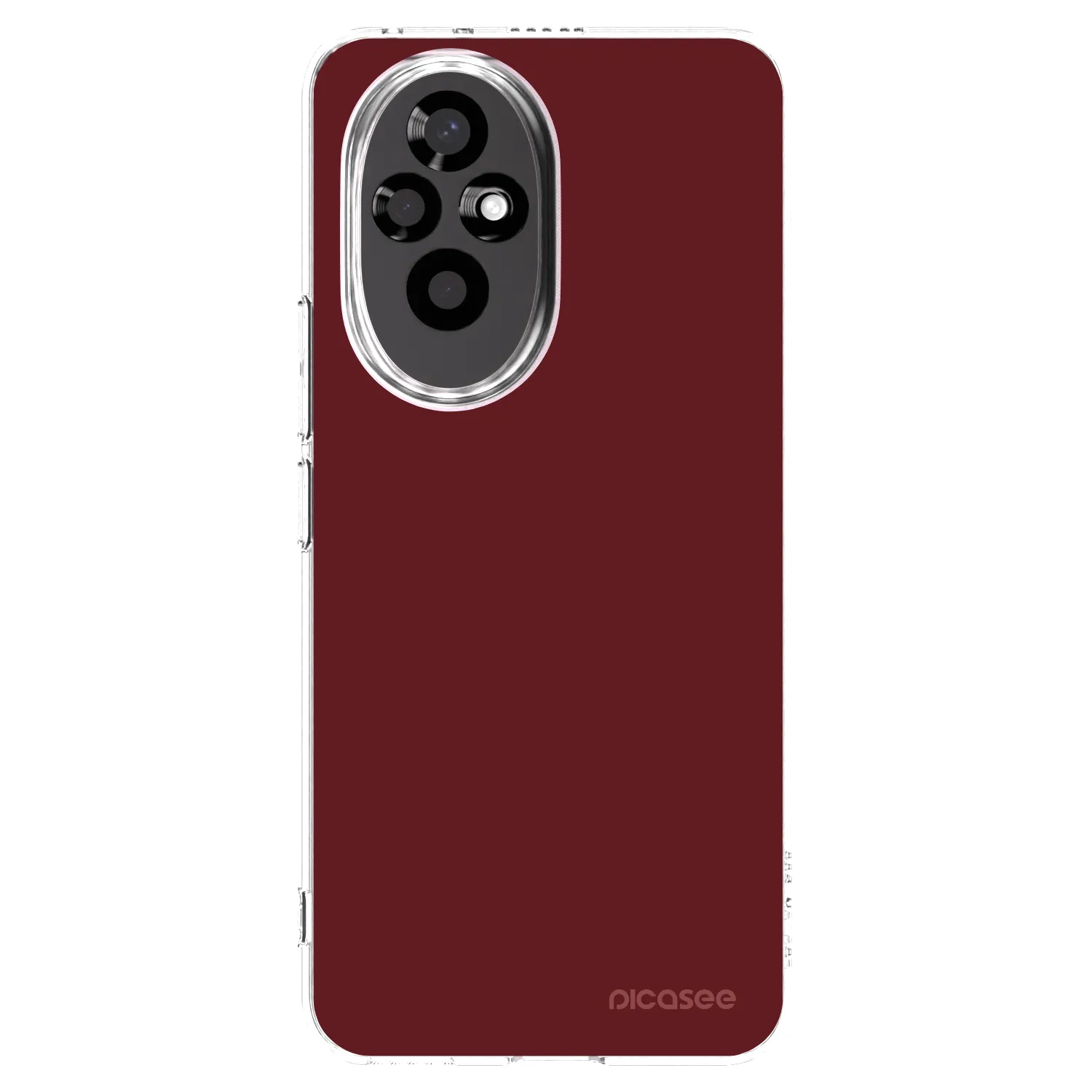 Picasee silikonski prozorni ovitek za Honor 200 Pro 5G - Red Bliss