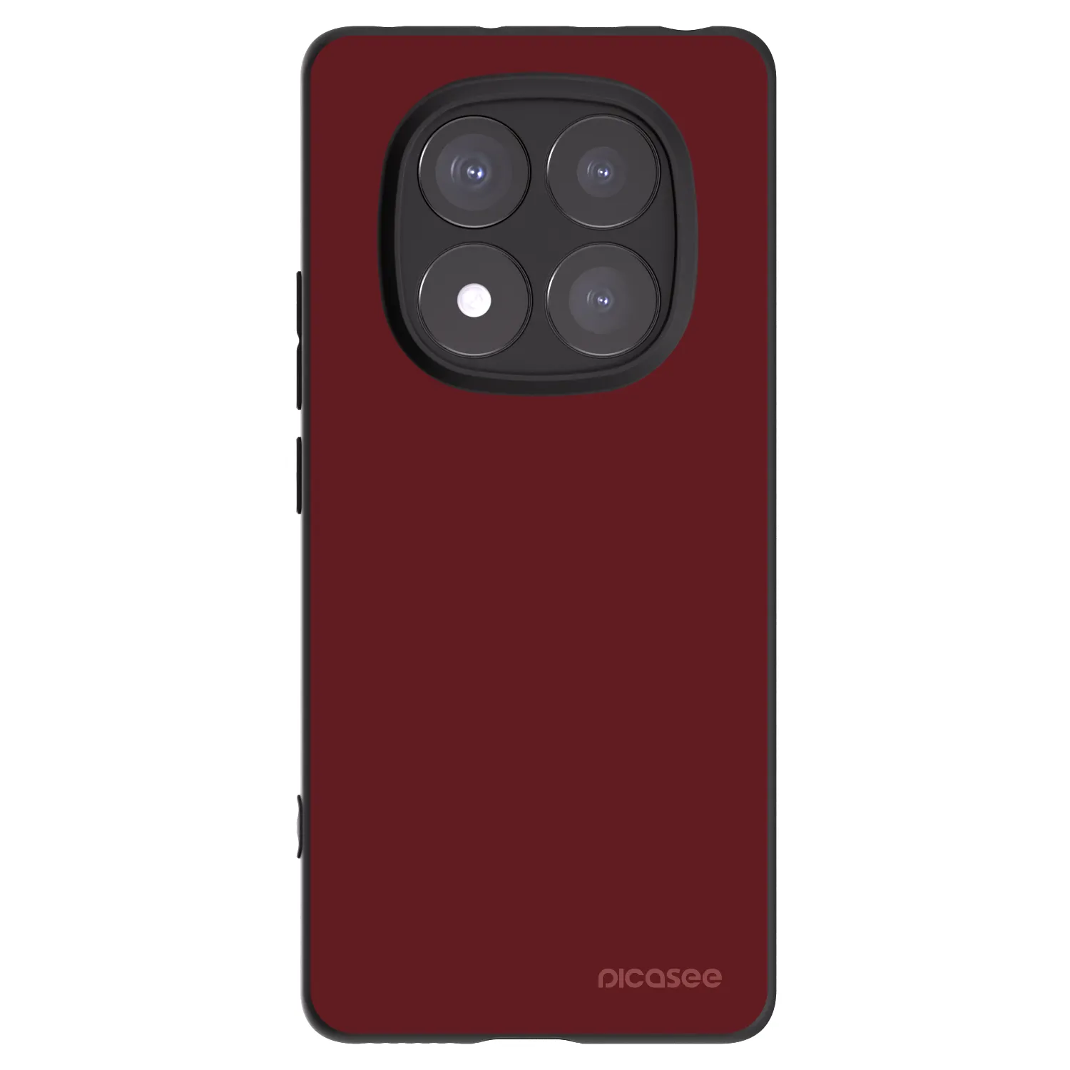 Picasee silikonski črni ovitek za Xiaomi Redmi Note 14 Pro+ 5G - Red Bliss