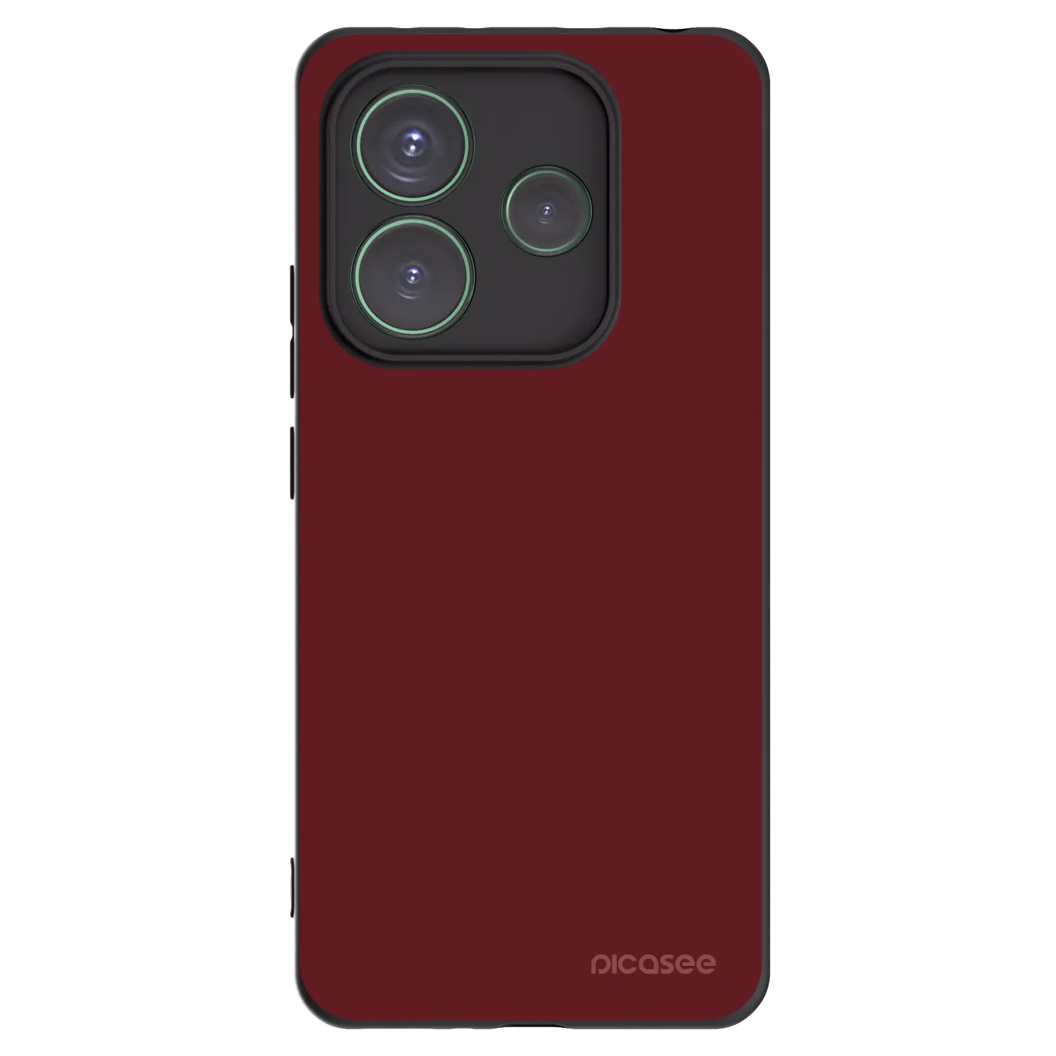 Picasee silikonski črni ovitek za Xiaomi Redmi Note 14 5G - Red Bliss