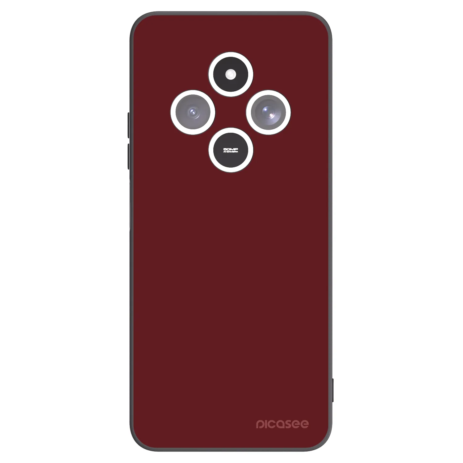 Picasee silikonski črni ovitek za Xiaomi Redmi 14C - Red Bliss