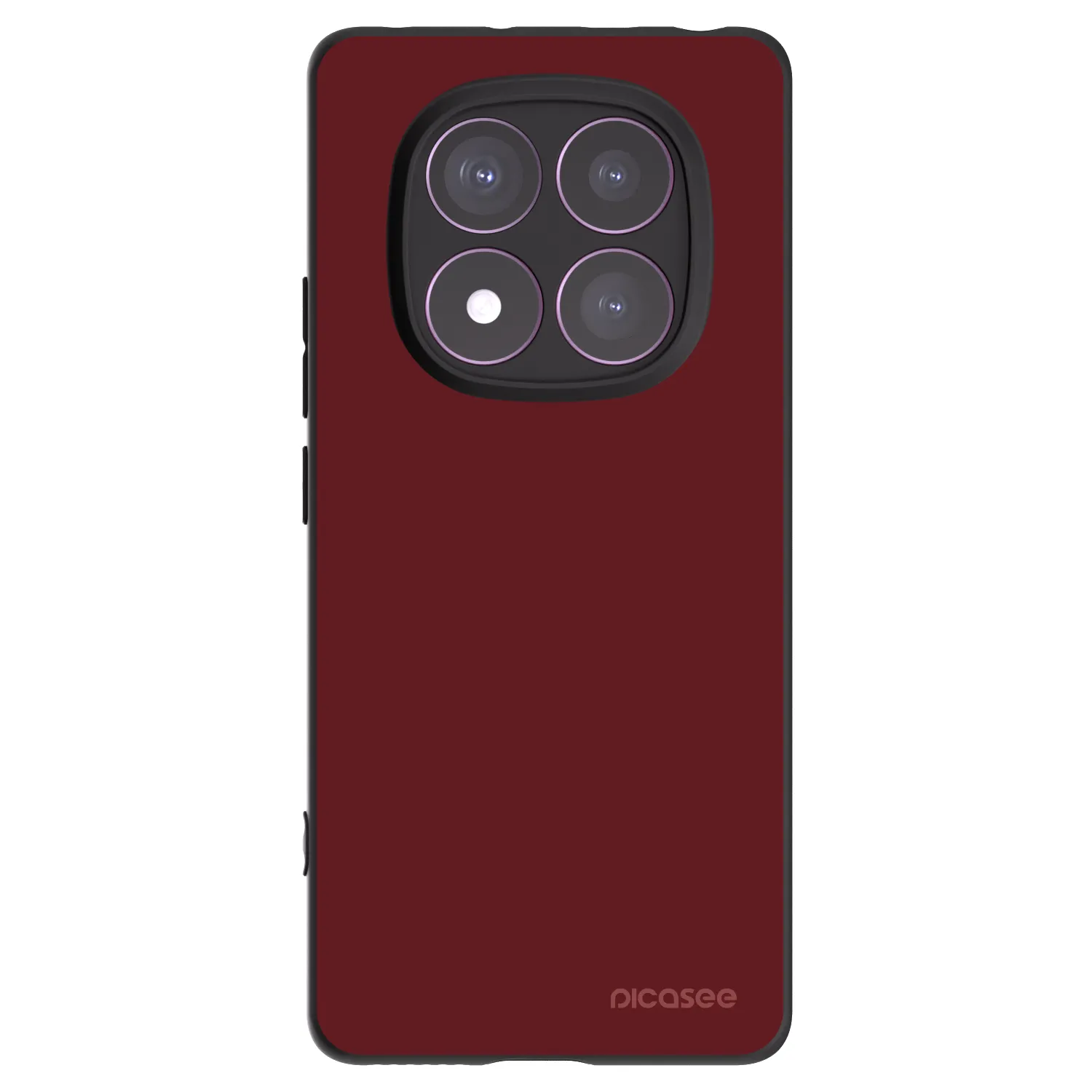 Picasee silikonski črni ovitek za Xiaomi Redmi Note 14 Pro 4G - Red Bliss