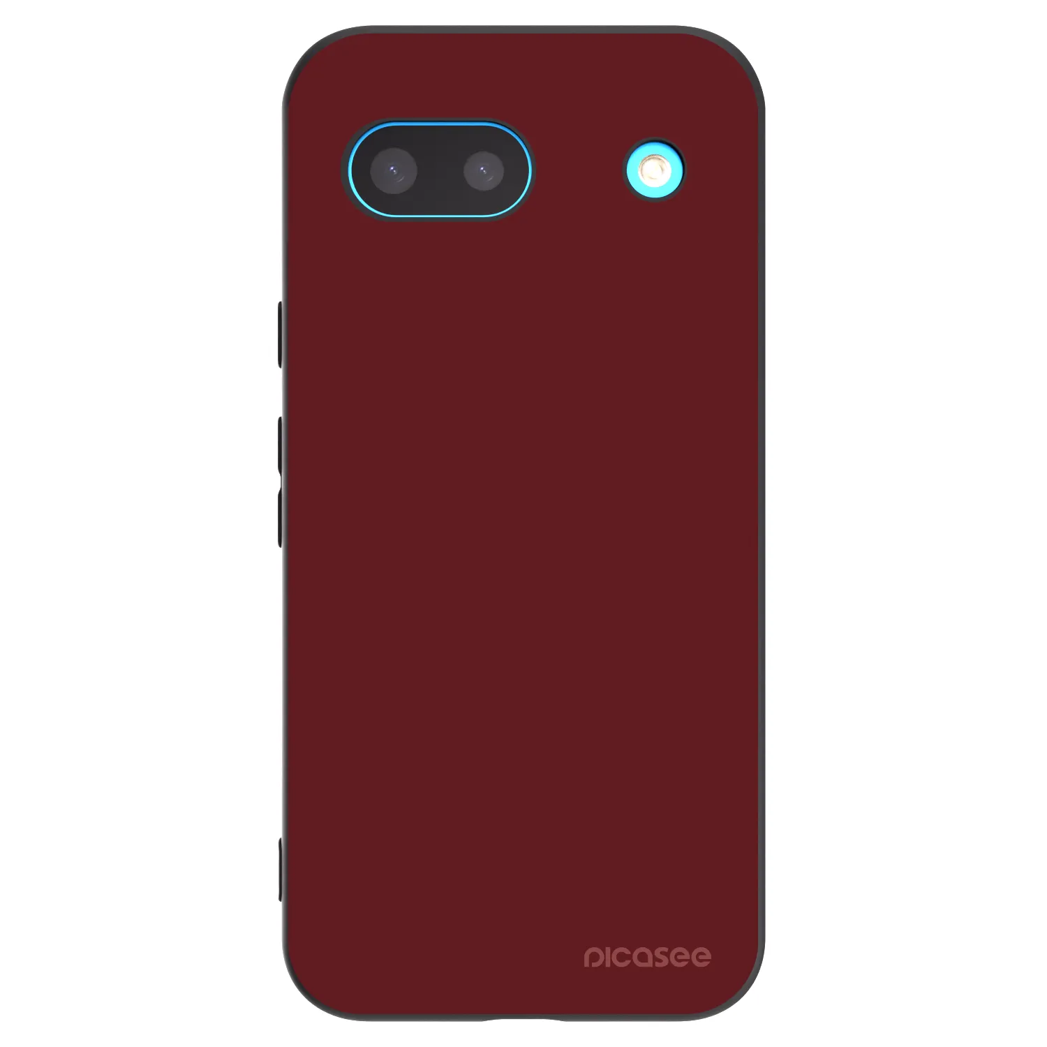 Picasee silikonski črni ovitek za Google Pixel 8 - Red Bliss