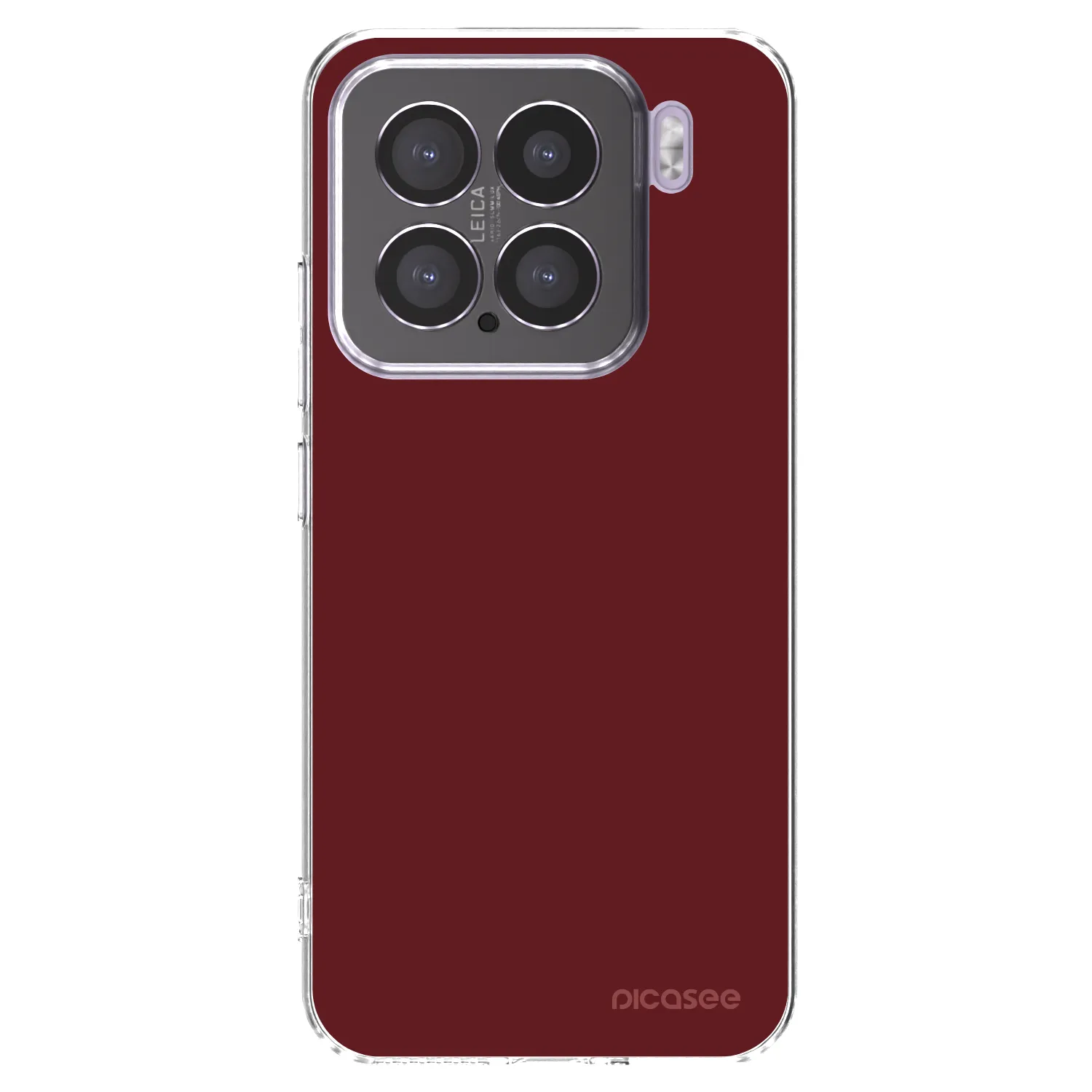 Picasee silikonski prozorni ovitek za Xiaomi 15 - Red Bliss