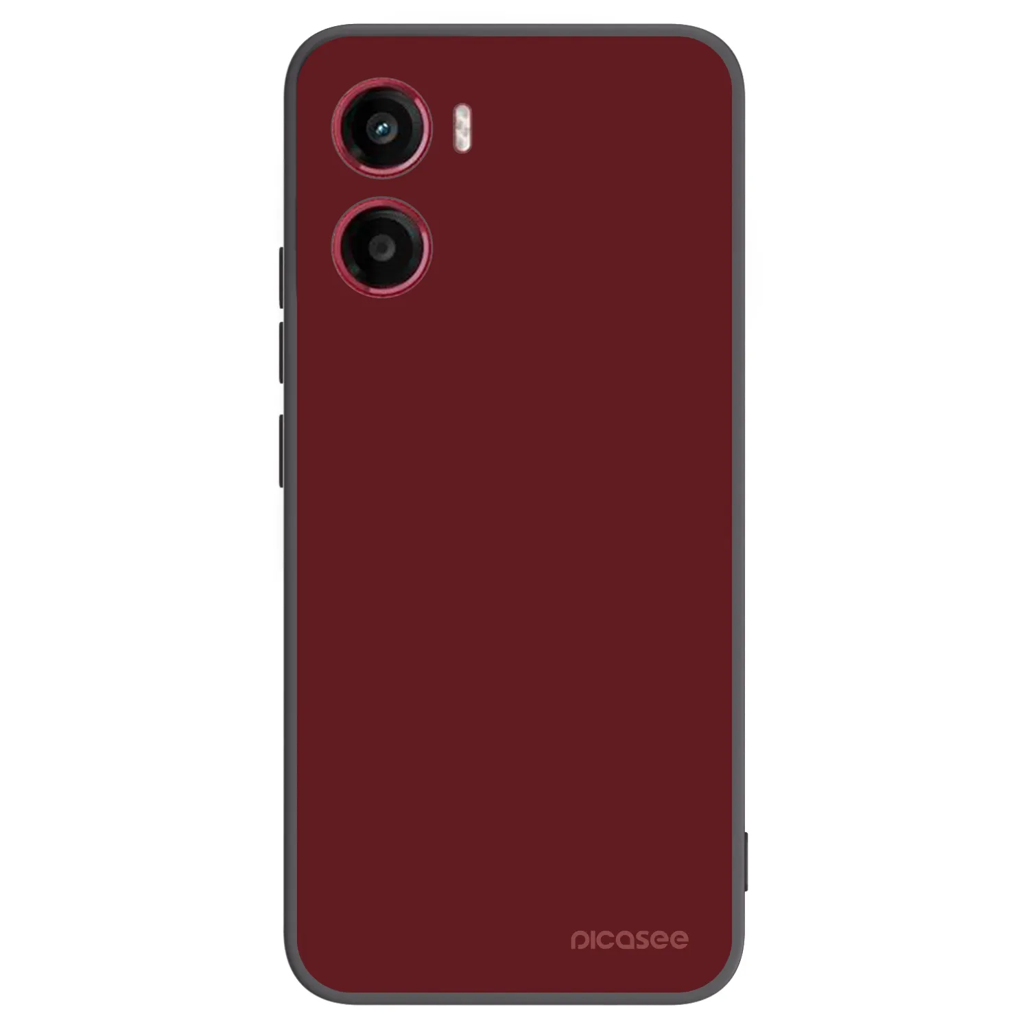 Picasee silikonski črni ovitek za Motorola Moto G05 - Red Bliss