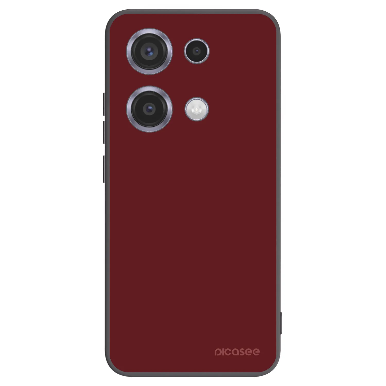Picasee silikonski črni ovitek za Xiaomi Redmi Note 14S - Red Bliss