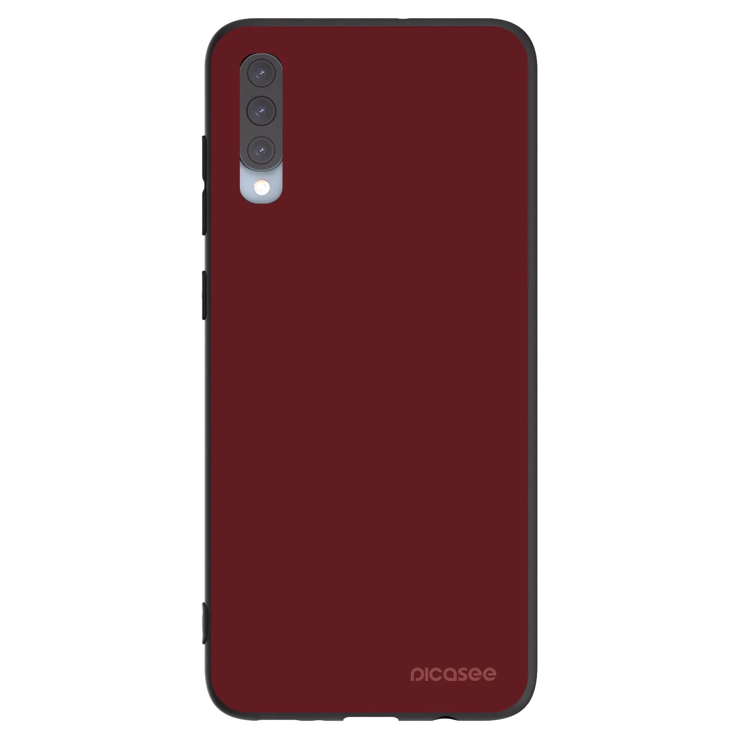 Picasee silikonski črni ovitek za Samsung Galaxy A70 A705F - Red Bliss
