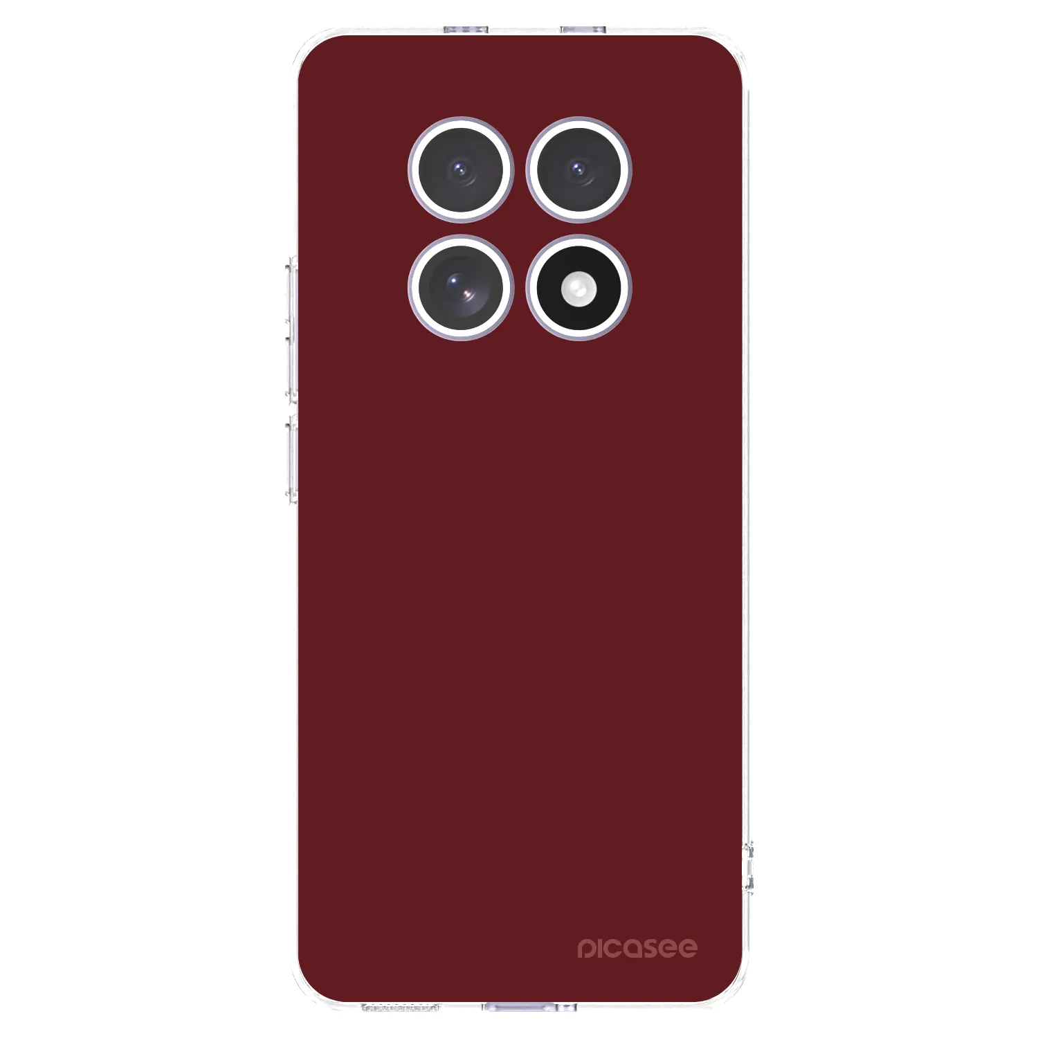 Picasee silikonski prozorni ovitek za Xiaomi Redmi Note 15 - Red Bliss