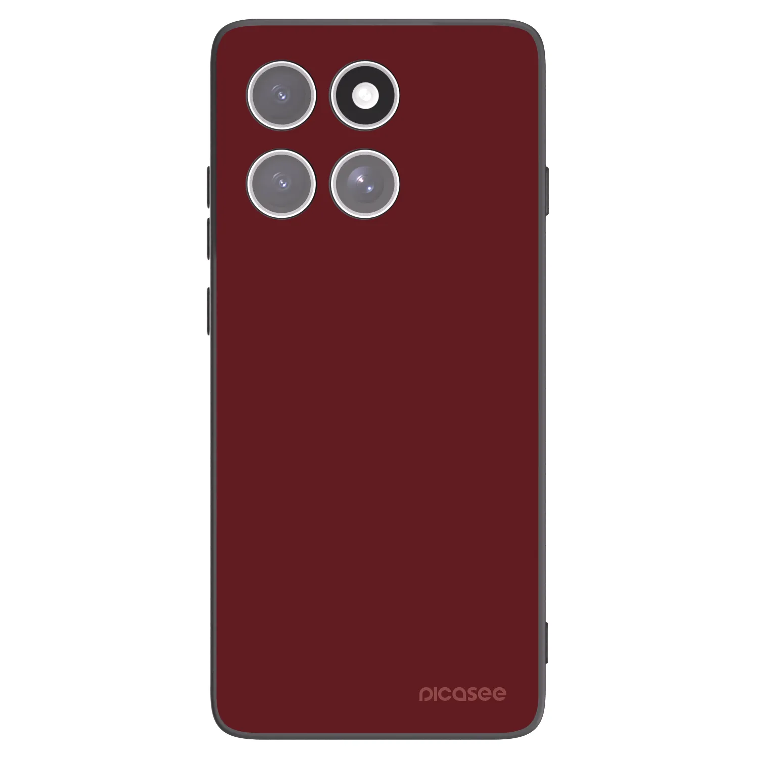 Picasee silikonski črni ovitek za Motorola Edge 60 Fusion - Red Bliss
