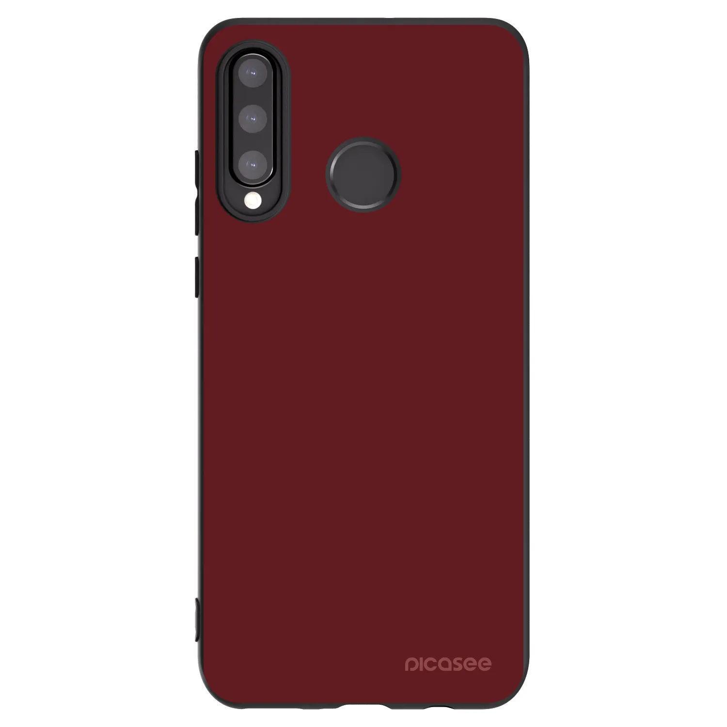 Picasee silikonski črni ovitek za Huawei P30 Lite - Red Bliss