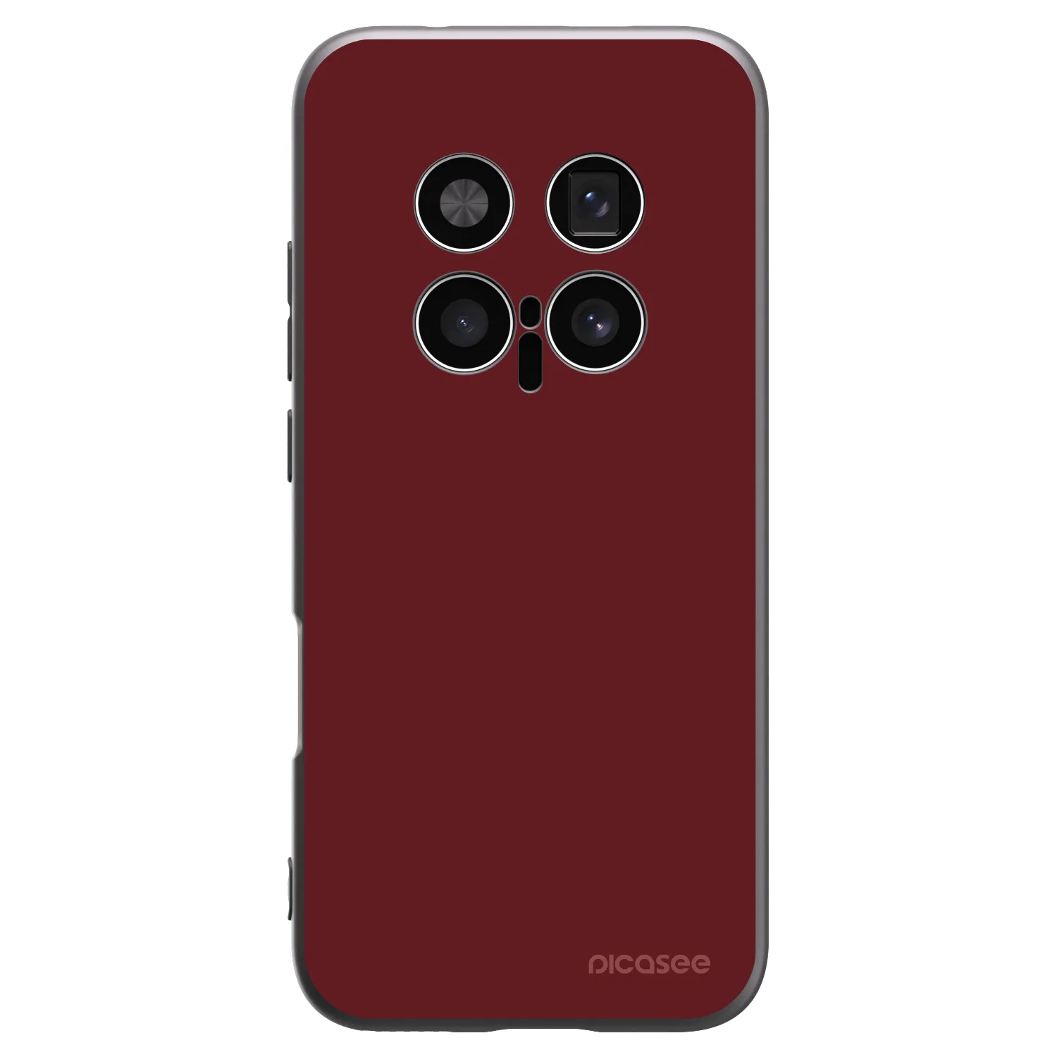 Picasee silikonski črni ovitek za Honor Magic8 Pro 5G - Red Bliss