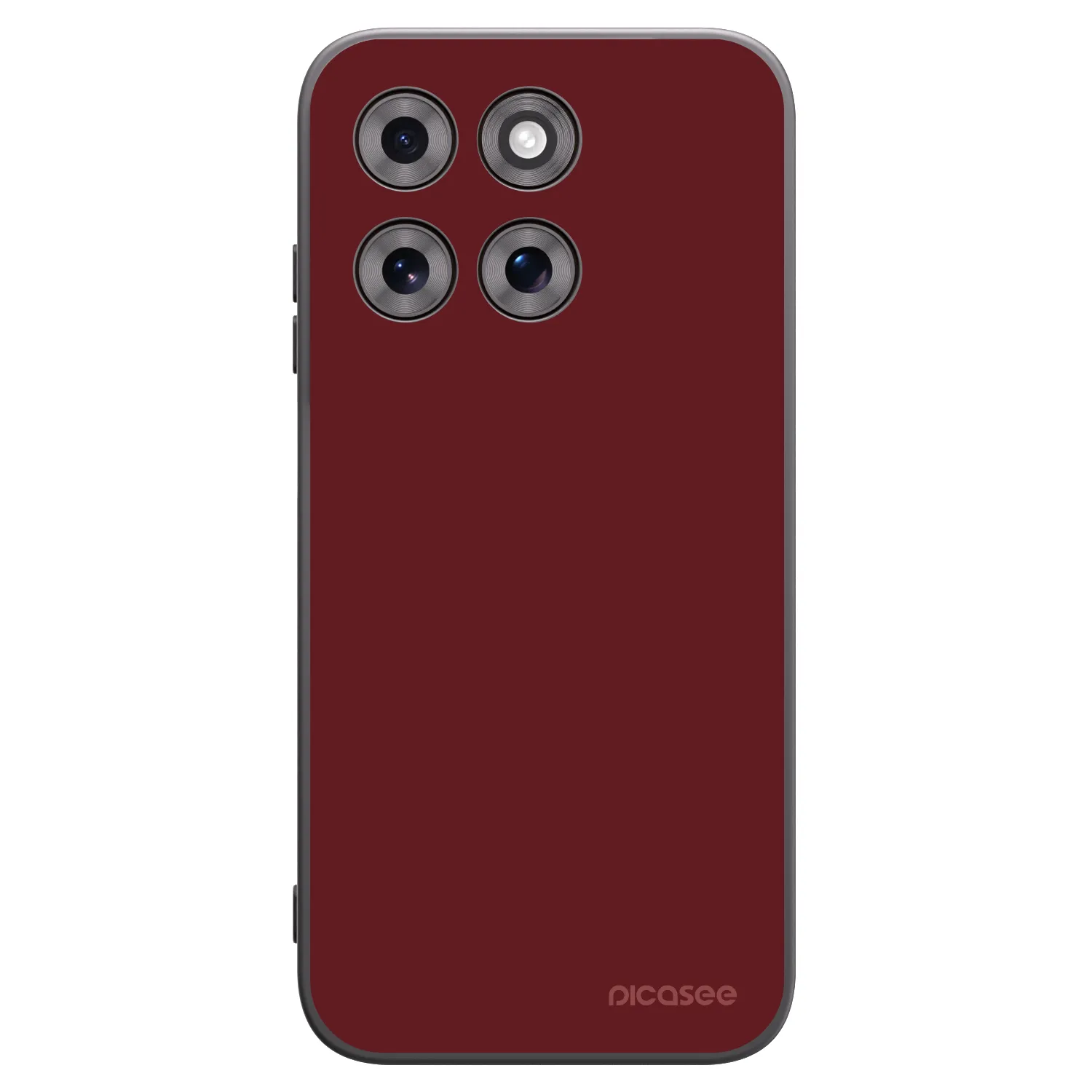 Picasee silikonski črni ovitek za Motorola Moto G77 - Red Bliss