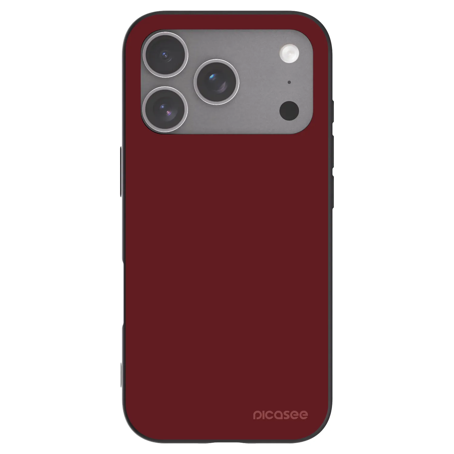 Picasee silikonski črni ovitek za Apple iPhone 18 Pro - Red Bliss