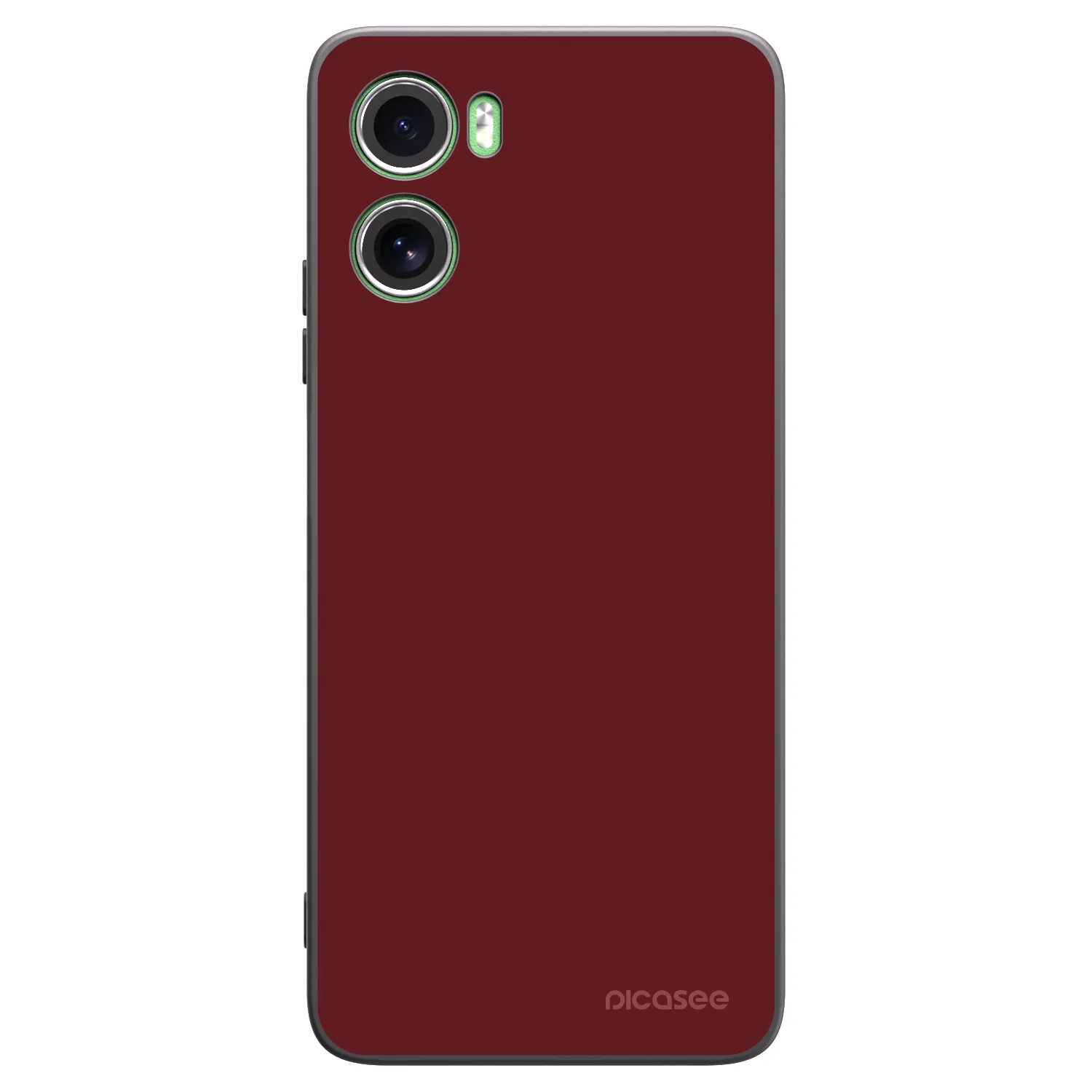 Picasee silikonski črni ovitek za Motorola Moto G06 - Red Bliss