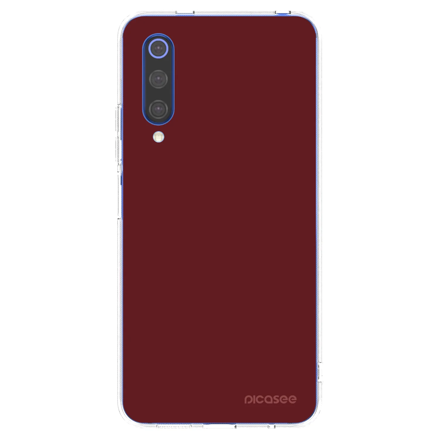 Picasee silikonski prozorni ovitek za Xiaomi Mi 9 SE - Red Bliss