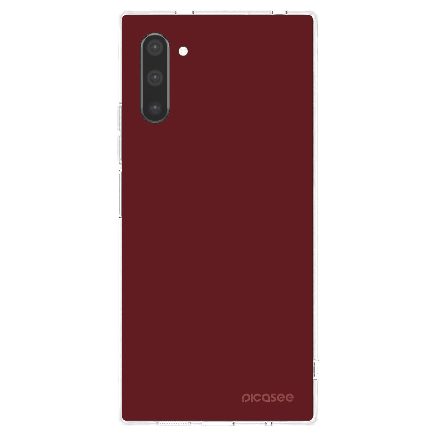 Picasee silikonski prozorni ovitek za Samsung Galaxy Note 10 N970F - Red Bliss
