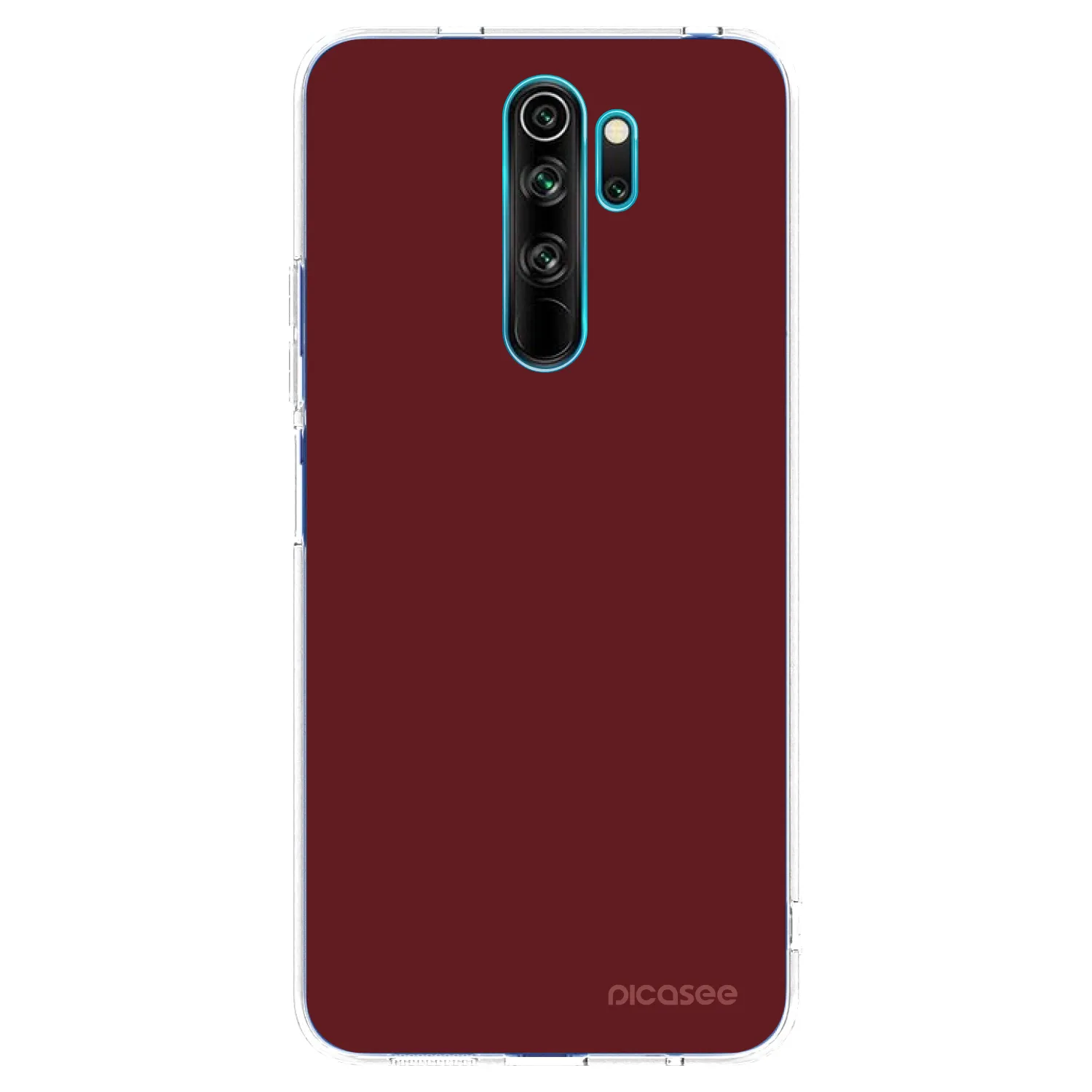 Picasee silikonski prozorni ovitek za Xiaomi Redmi Note 8 Pro - Red Bliss