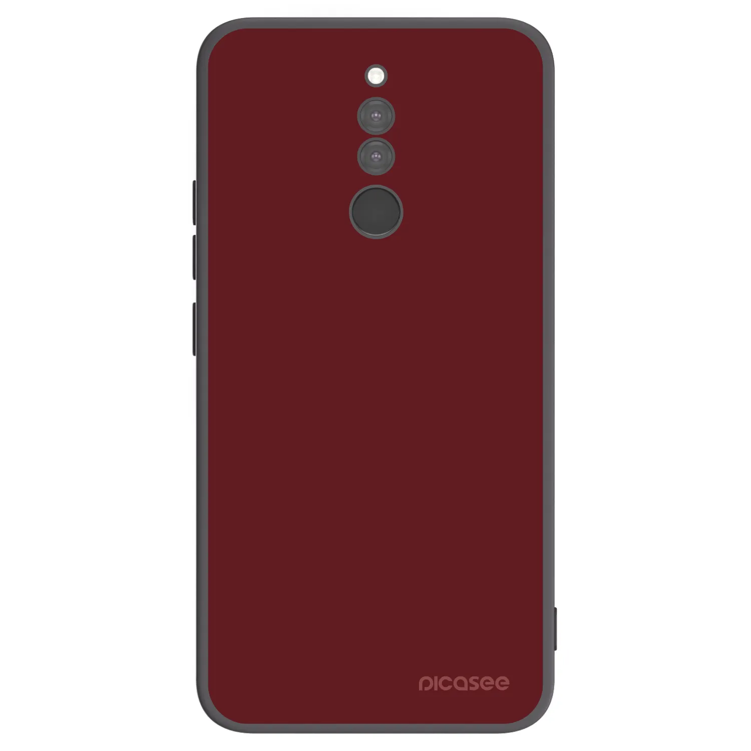 Picasee silikonski črni ovitek za Xiaomi Redmi 8 - Red Bliss
