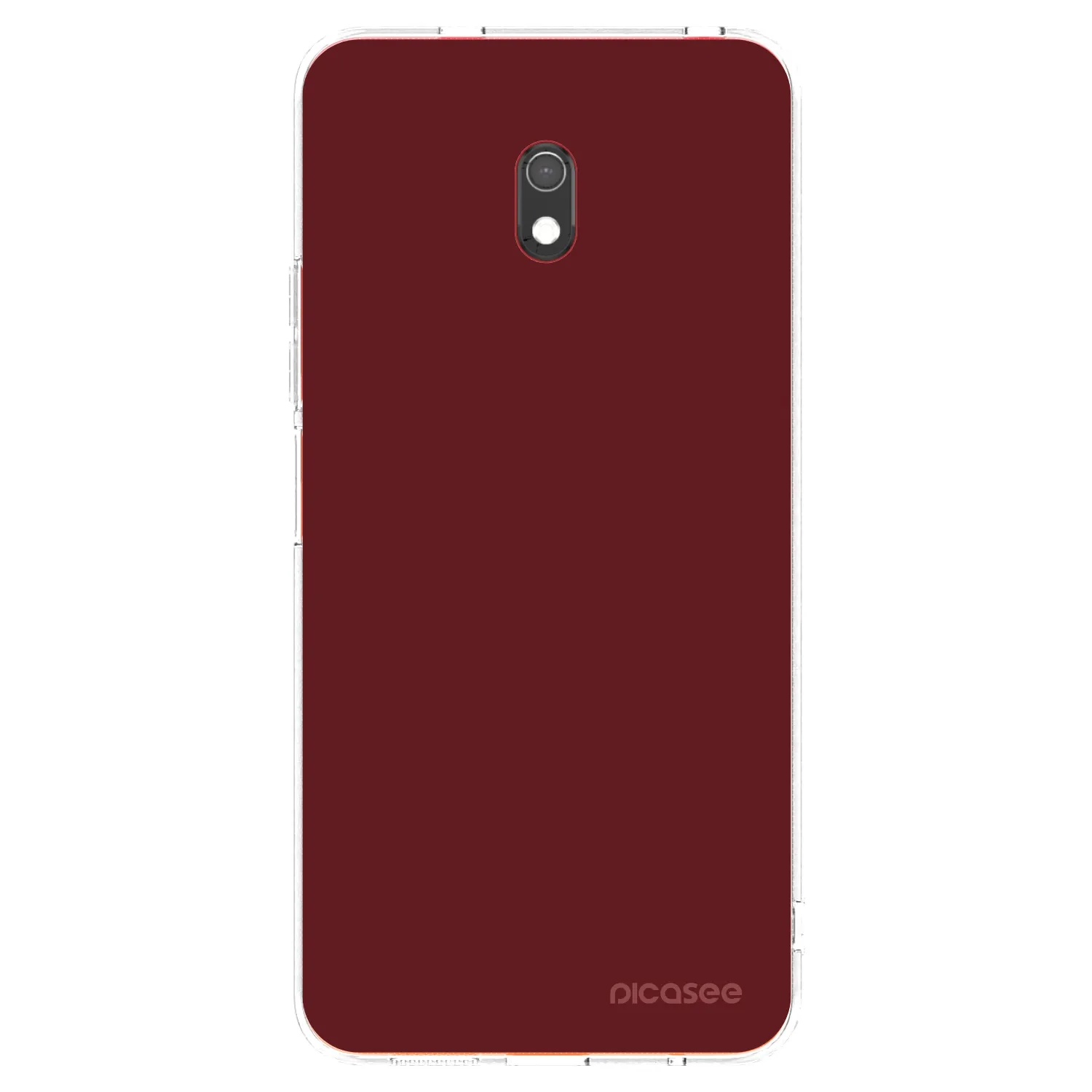 Picasee silikonski prozorni ovitek za Xiaomi Redmi 8A - Red Bliss