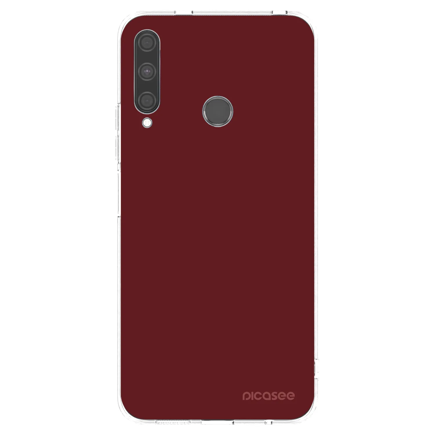 Picasee silikonski prozorni ovitek za Huawei P40 Lite E - Red Bliss