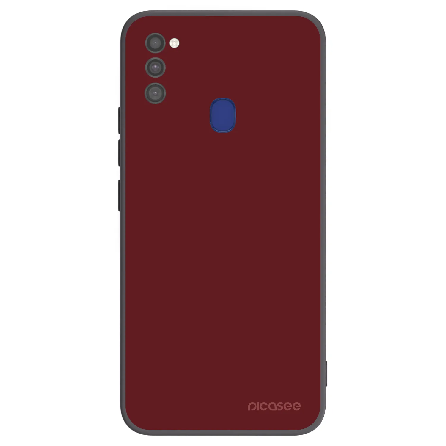 Picasee silikonski črni ovitek za Samsung Galaxy M21 M215F - Red Bliss