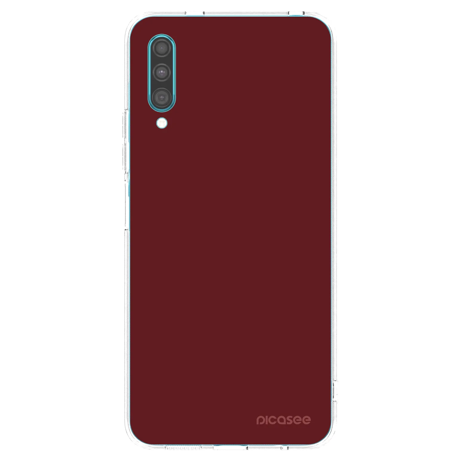 Picasee silikonski prozorni ovitek za Samsung Galaxy A30s A307F - Red Bliss