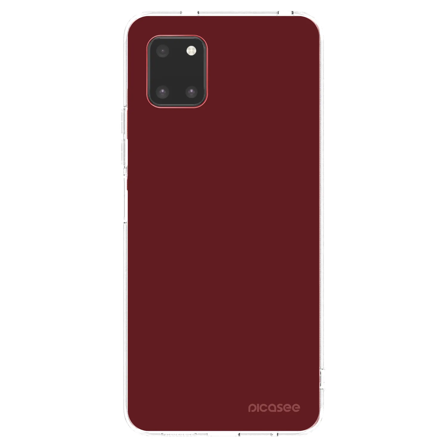 Picasee silikonski prozorni ovitek za Samsung Galaxy Note 10 Lite N770F - Red Bliss