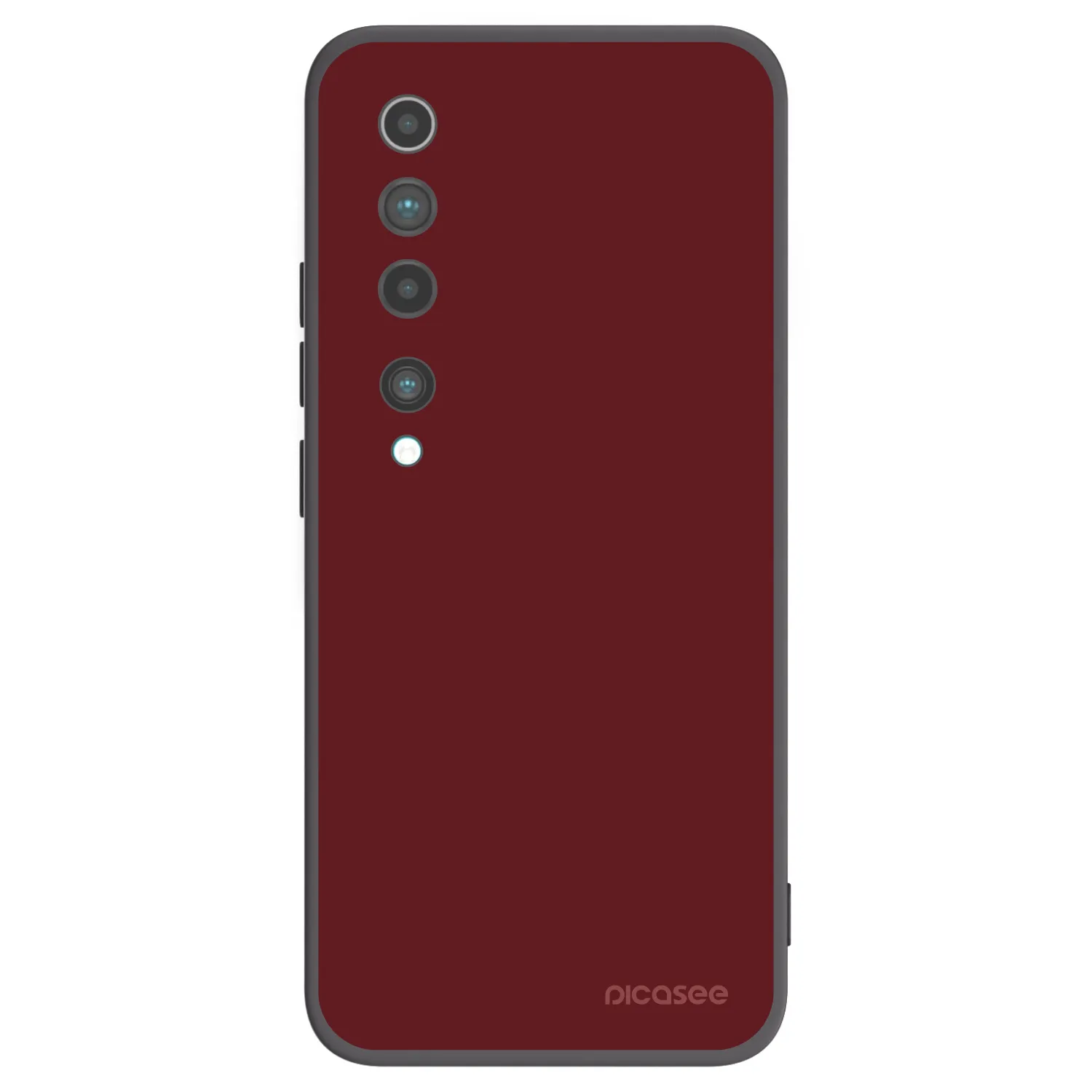 Picasee silikonski črni ovitek za Xiaomi Mi 10 - Red Bliss