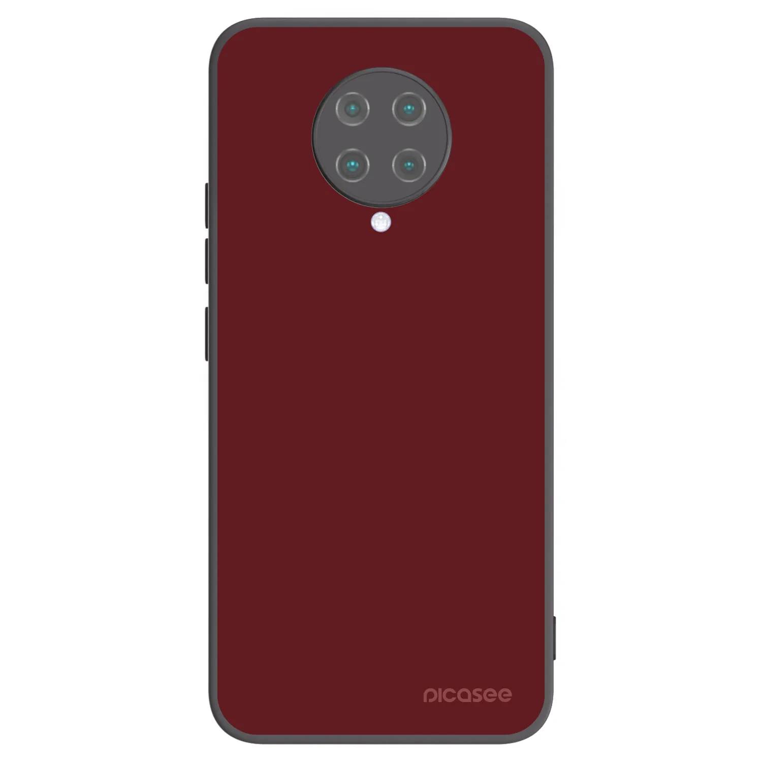 Picasee silikonski črni ovitek za Xiaomi Poco F2 Pro - Red Bliss