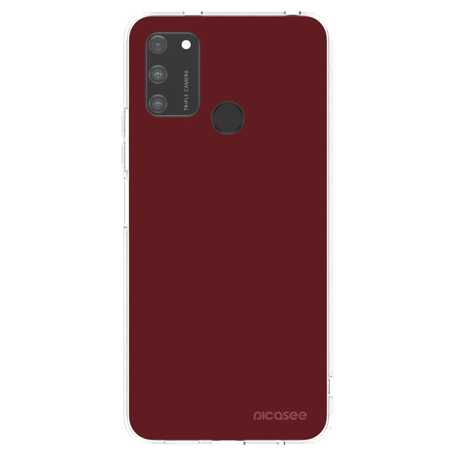 Picasee silikonski prozorni ovitek za Honor 9A - Red Bliss