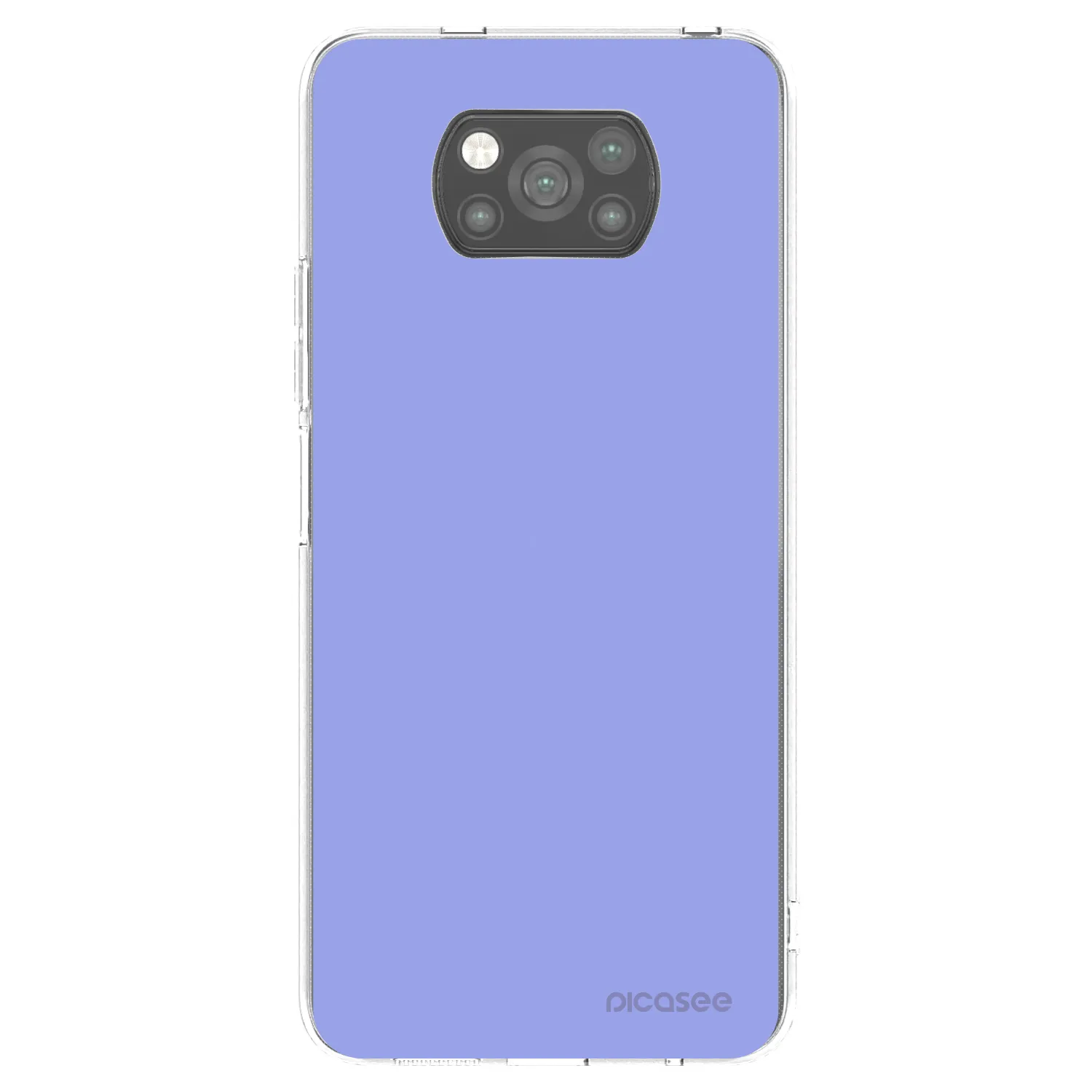 Picasee silikonski črni ovitek za Xiaomi Poco X3 - Sky Whisper