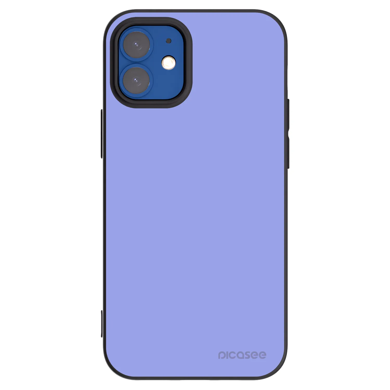 Picasee silikonski črni ovitek za Apple iPhone 12 mini - Sky Whisper
