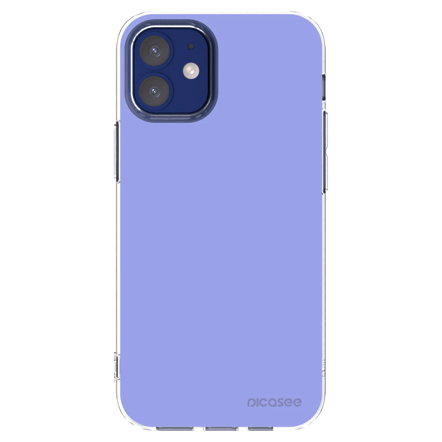 Picasee silikonski prozorni ovitek za Apple iPhone 12 mini - Sky Whisper