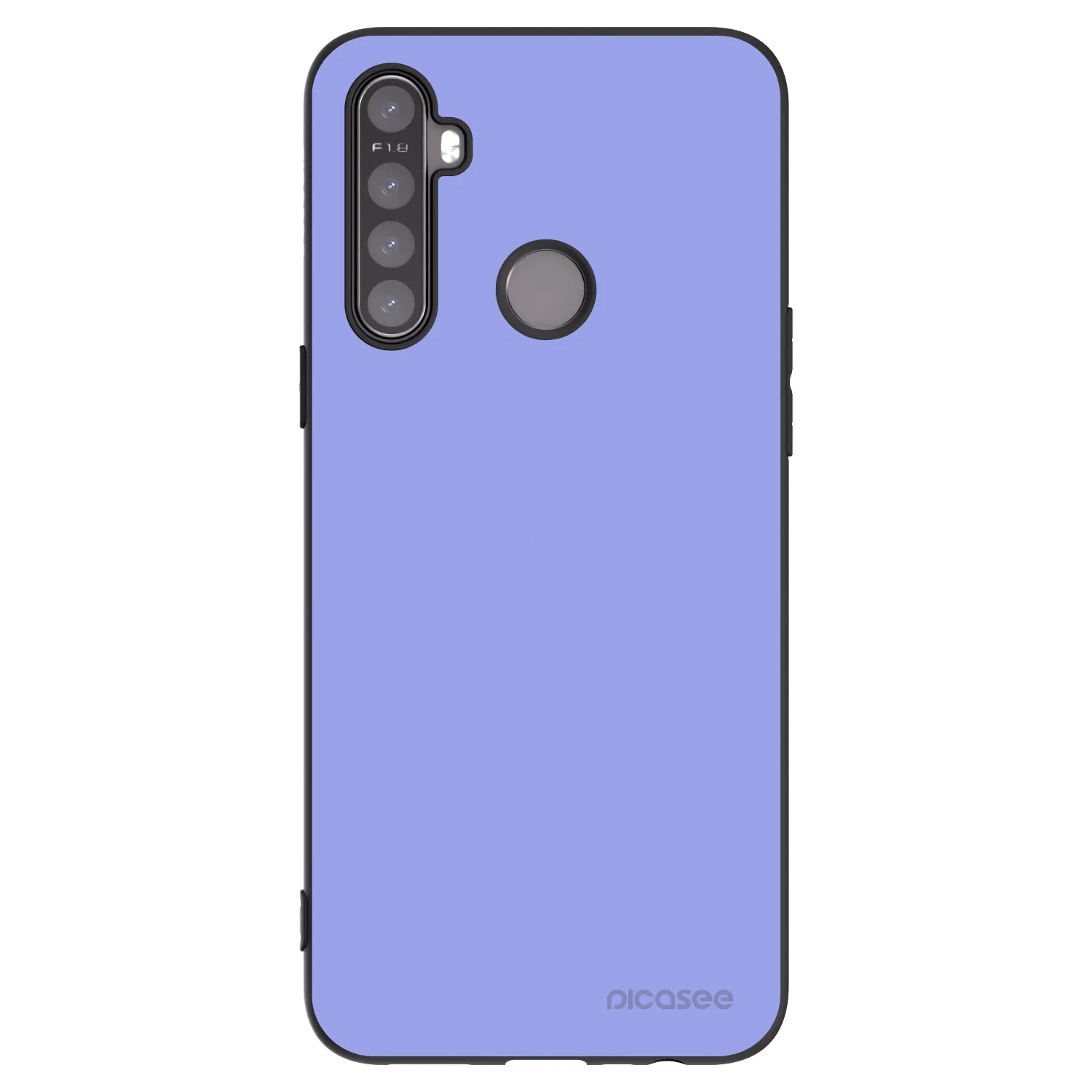 Picasee silikonski črni ovitek za Realme 5 - Sky Whisper