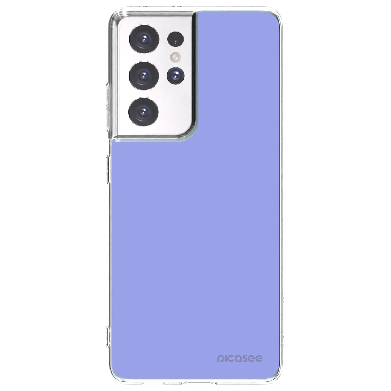 Picasee silikonski prozorni ovitek za Samsung Galaxy S21 Ultra 5G G998B - Sky Whisper