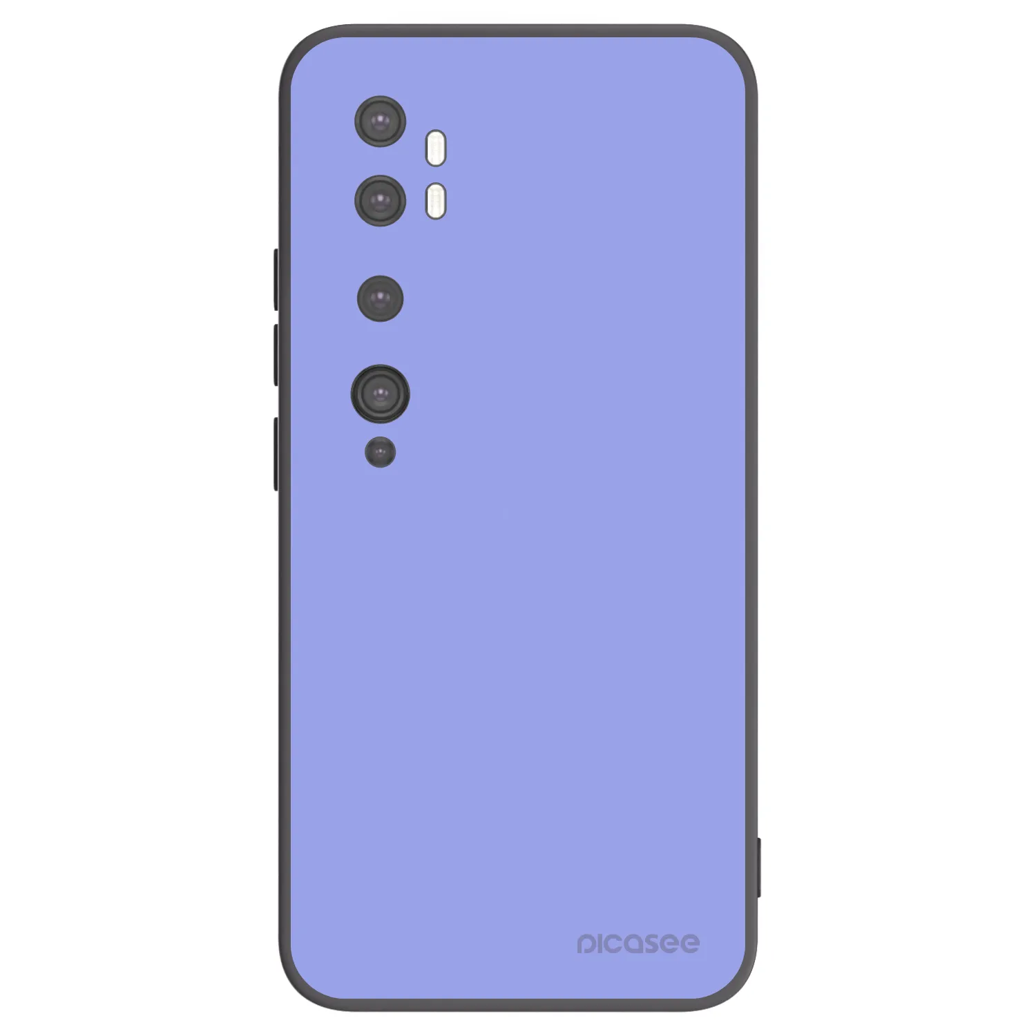 Picasee silikonski črni ovitek za Xiaomi Mi Note 10 (Pro) - Sky Whisper