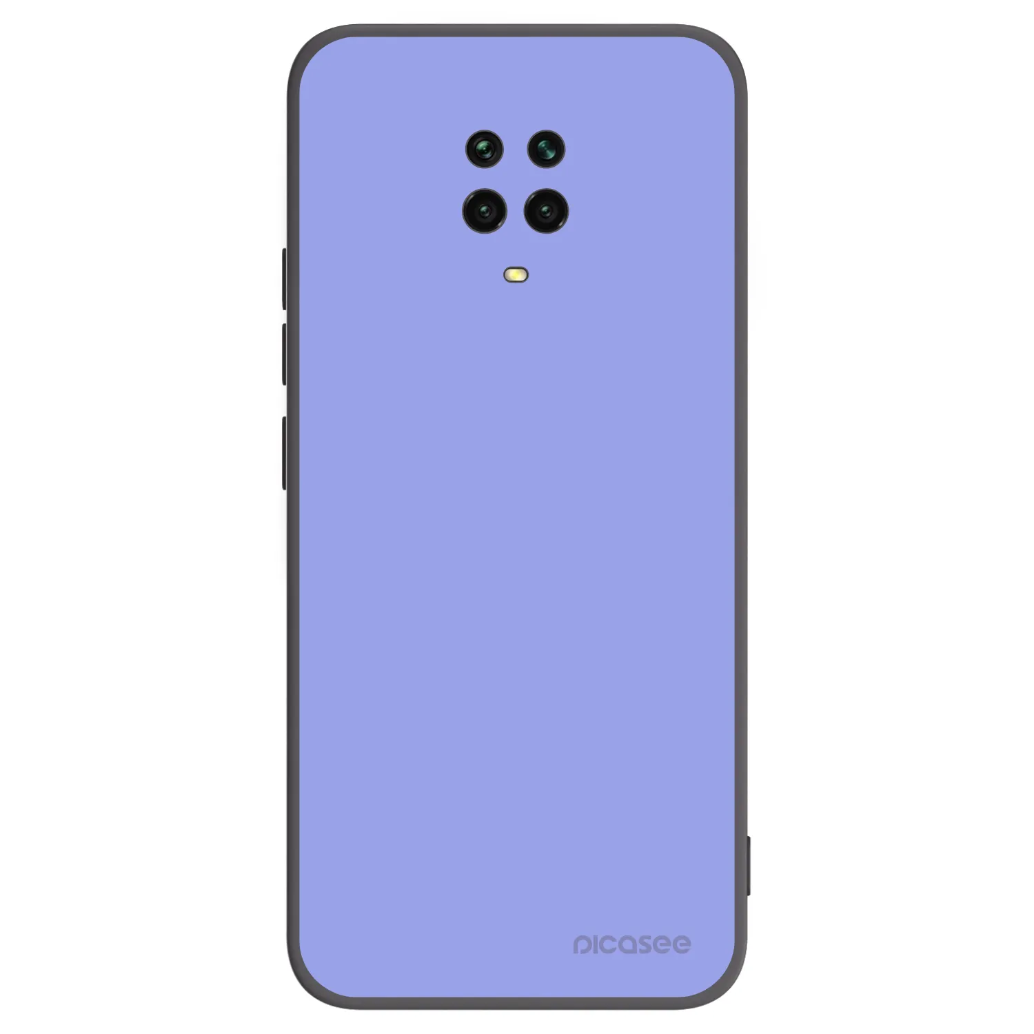 Picasee silikonski črni ovitek za Xiaomi Redmi Note 9 Pro - Sky Whisper
