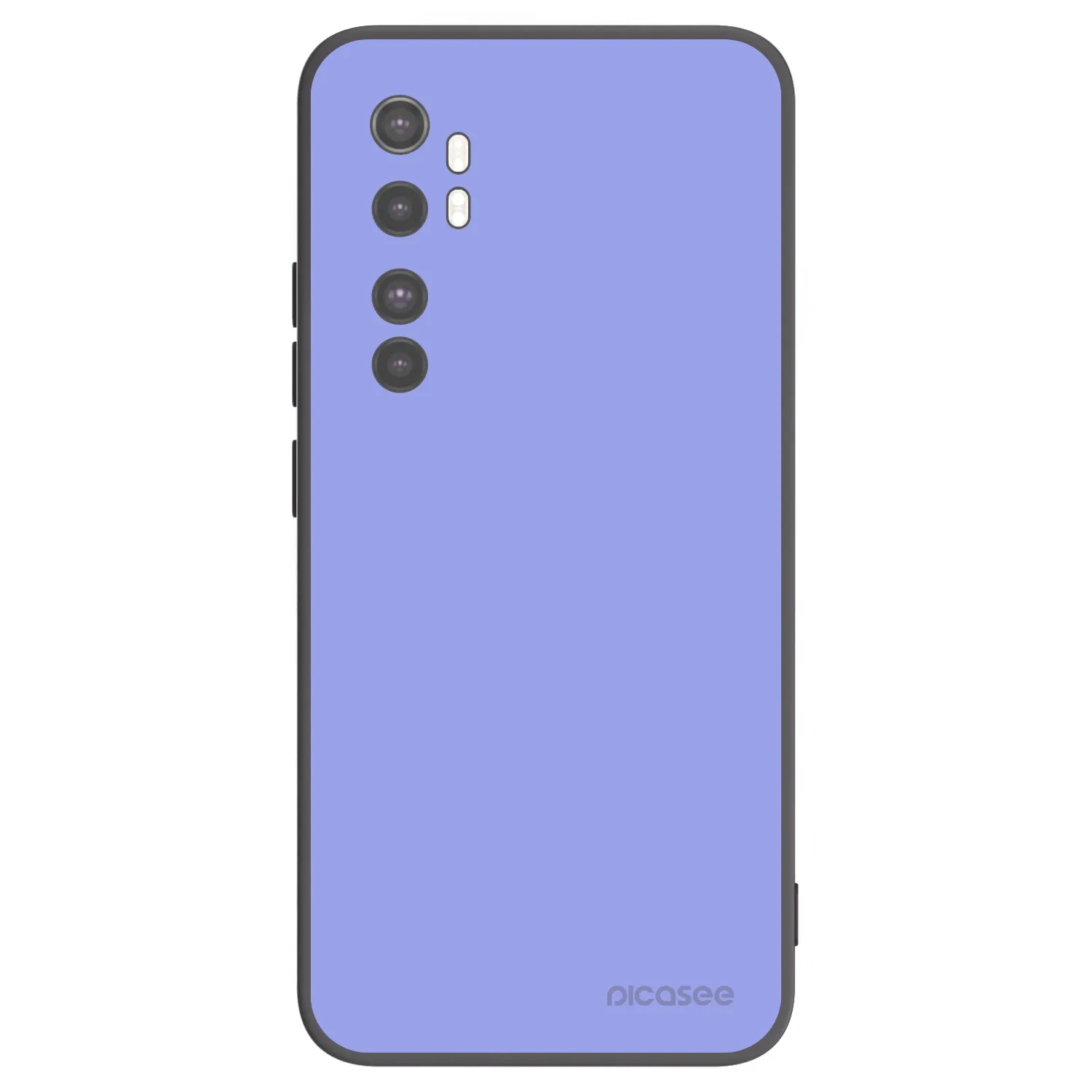 Picasee silikonski črni ovitek za Xiaomi Mi Note 10 Lite - Sky Whisper