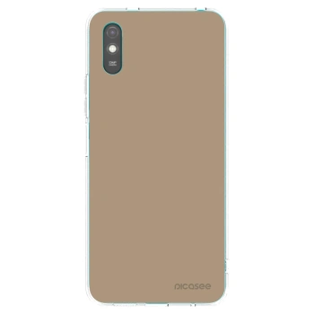 Picasee silikonski prozorni ovitek za Xiaomi Redmi 9A - Soft Sand