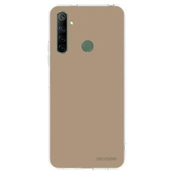 Picasee silikonski prozorni ovitek za Realme 6i - Soft Sand