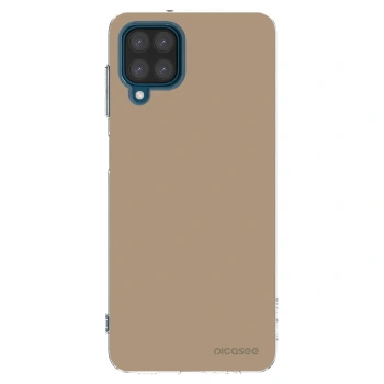Picasee silikonski prozorni ovitek za Samsung Galaxy A12 A125F - Soft Sand